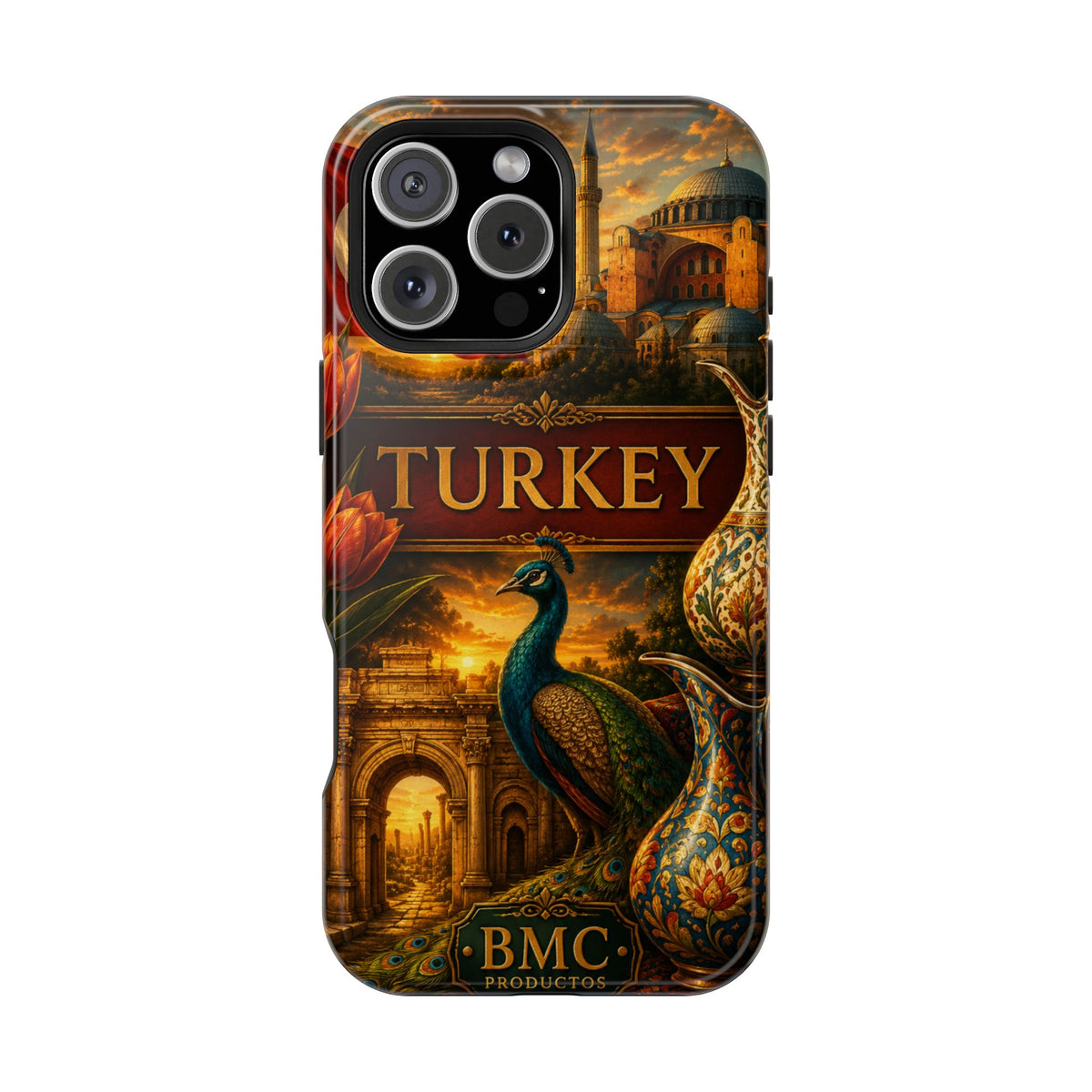 "Reinforced Magnetic Case Turkey✨ – Where East meets West"