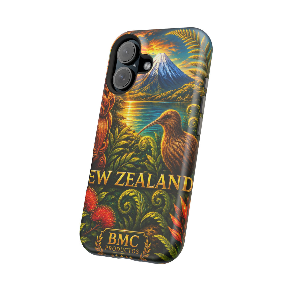 "New Zealand Reinforced Magnetic Case🏞️ – A paradise of nature and adventure"