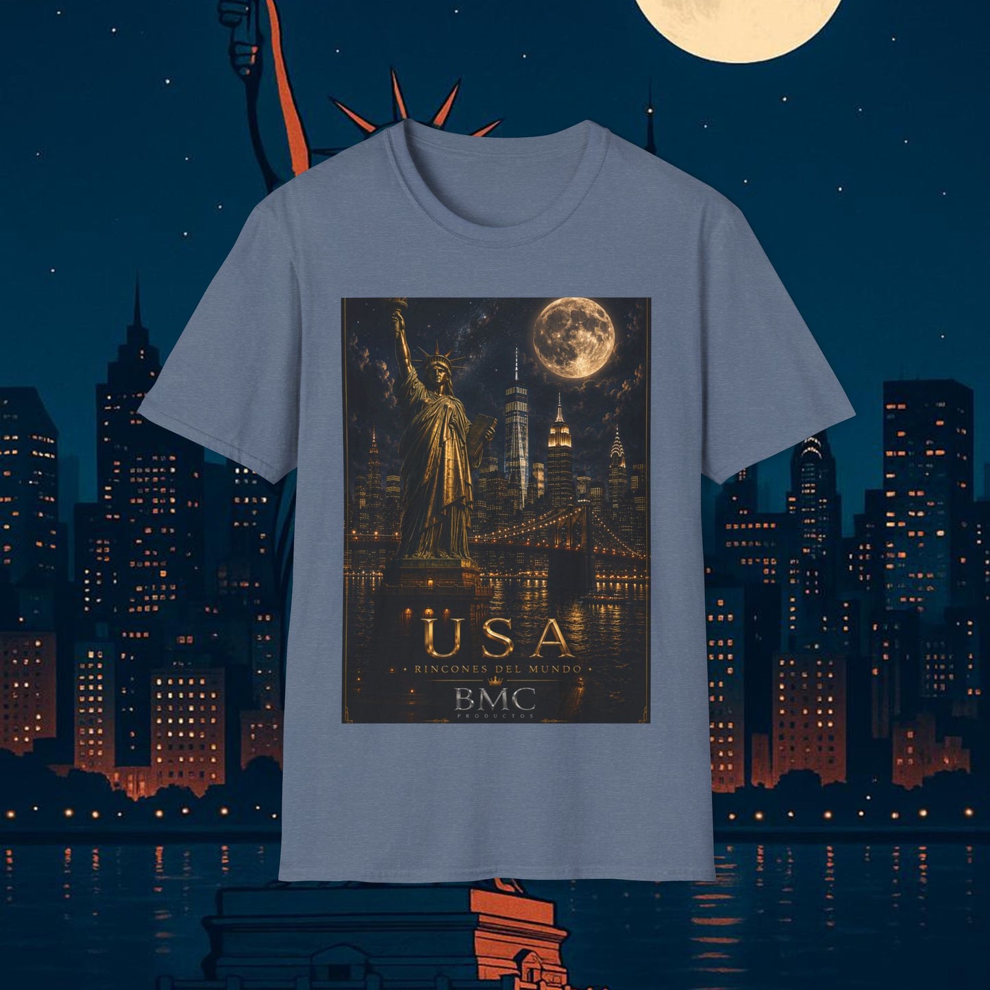 "Camiseta Estados Unidos: Sueños, Libertad y Grandes Horizontes 🗽🏜️🌆"