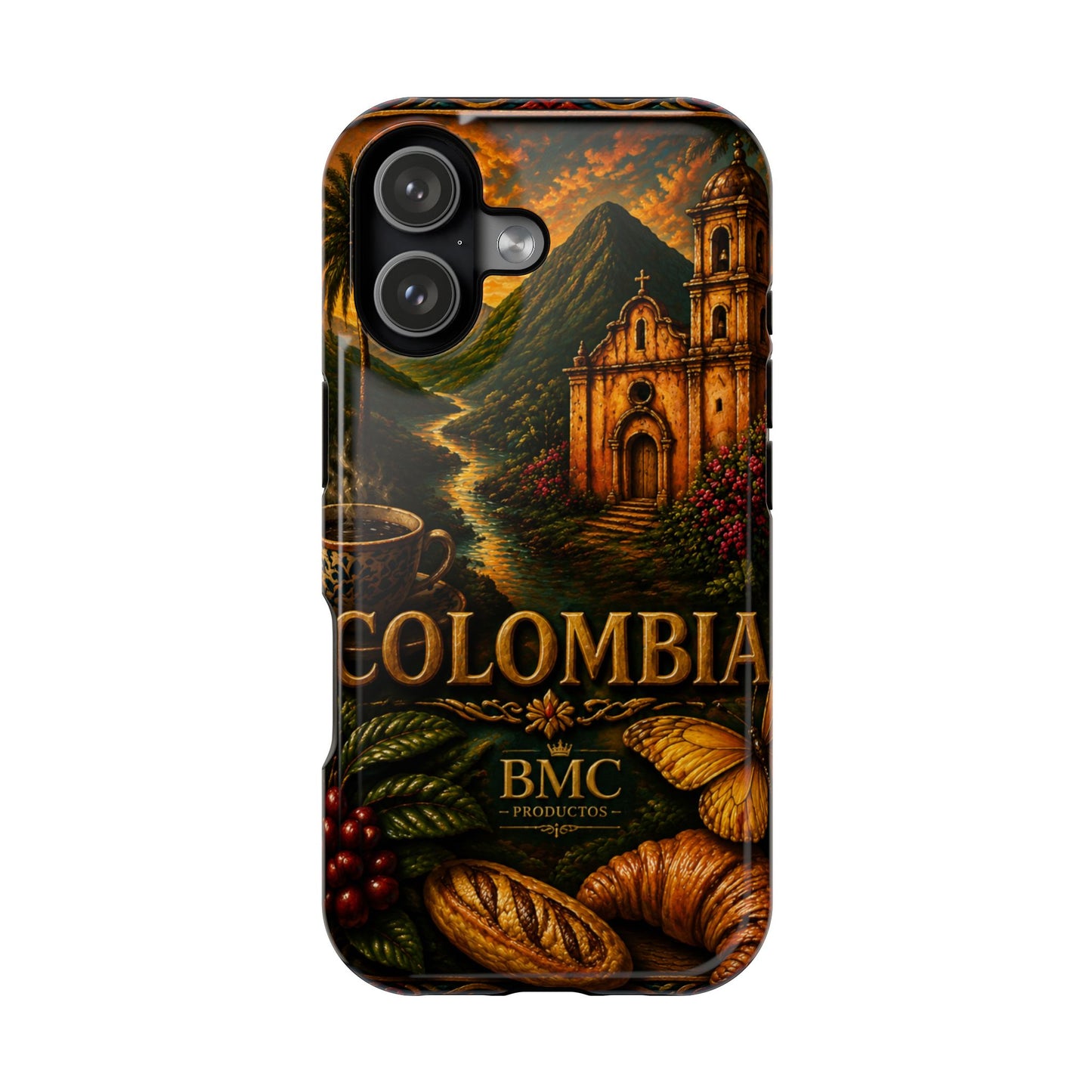 "Funda Magnética Reforzada Colombia: Magia de Colores, Café y Tradición ☕🎨🌄"