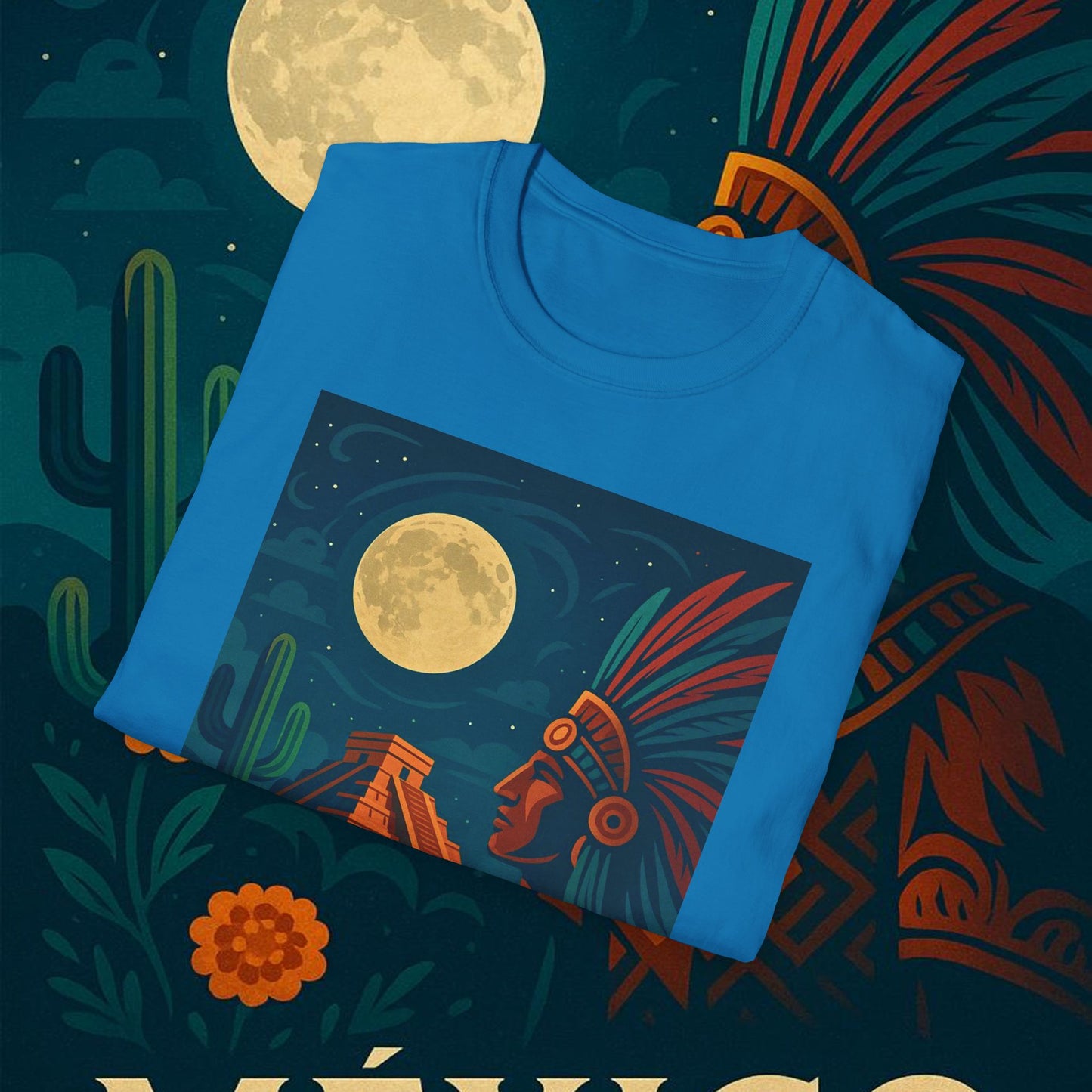 "Camiseta México: Tierra de Colores, Cultura y Corazón 🌵🎉🪅"