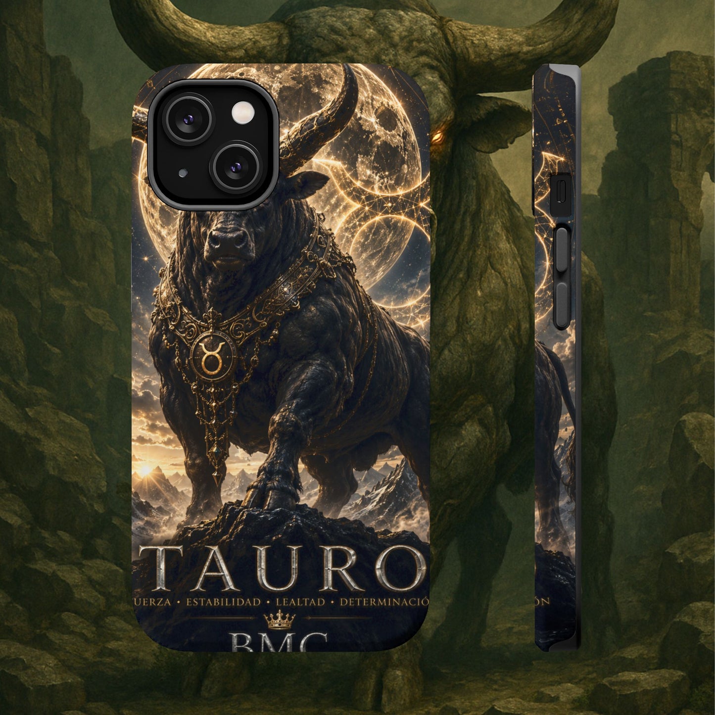 "Funda Magnética Reforzada♉ Tauro — Fuerza silenciosa de la tierra"