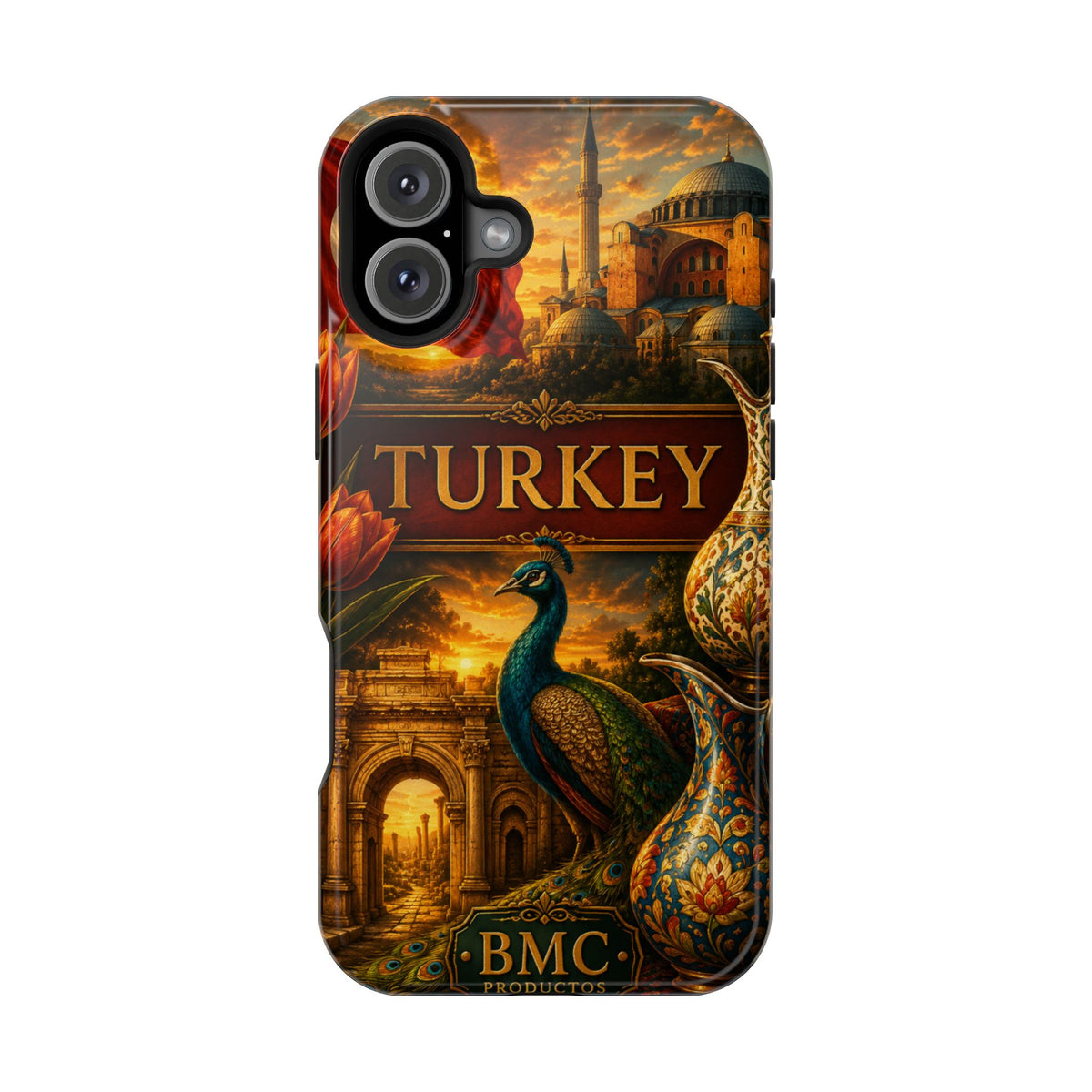 "Reinforced Magnetic Case Turkey✨ – Where East meets West"