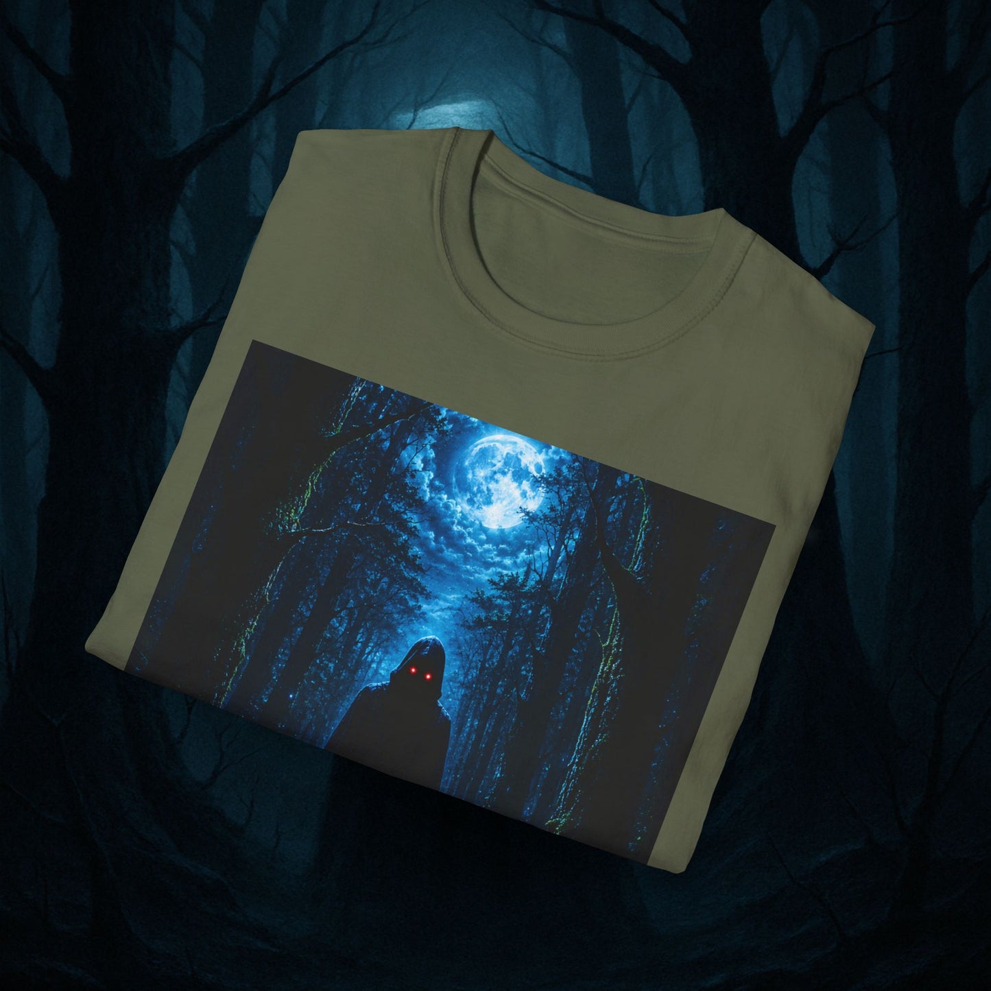 "Camiseta 🖤 El Vigía del Bosque Oscuro"