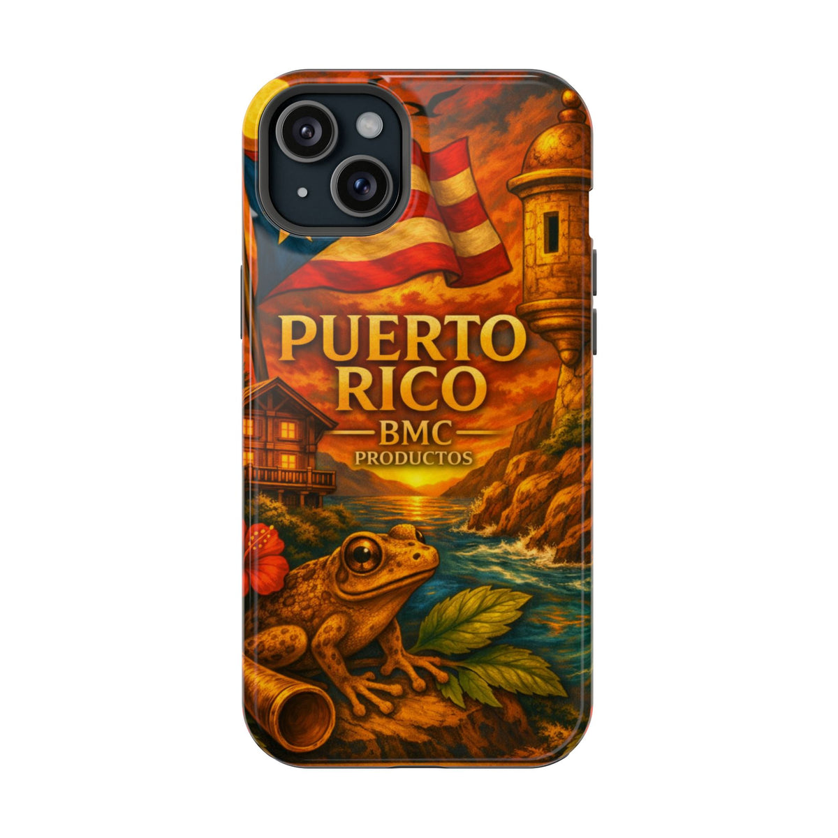 "Reinforced Magnetic Case Puerto Rico – Caribbean rhythm, soul, and color"