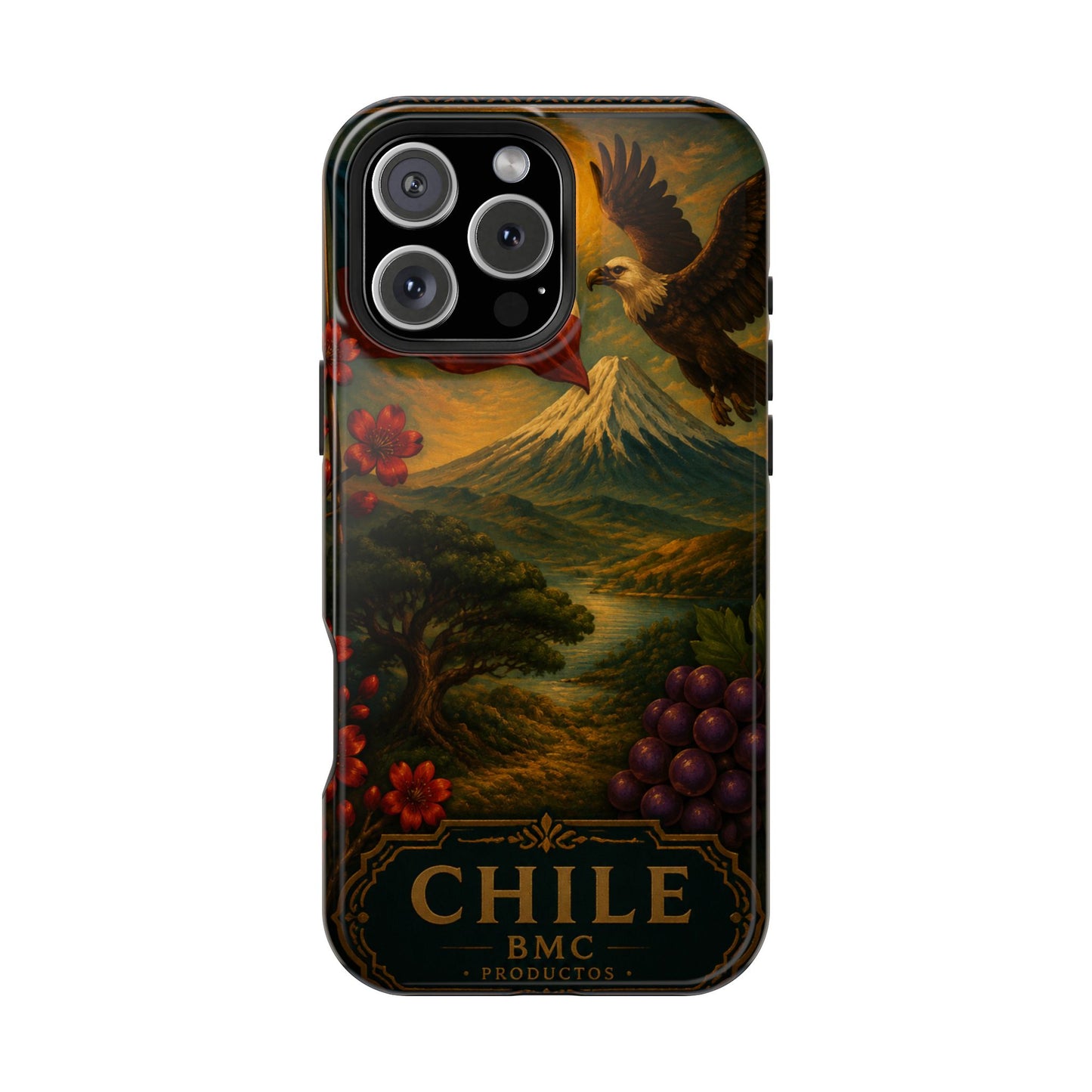 "Funda Magnética Reforzada Magnética Reforzada Chile: Naturaleza Indómita y Horizontes Eternos 🏔️🍇🏜️"