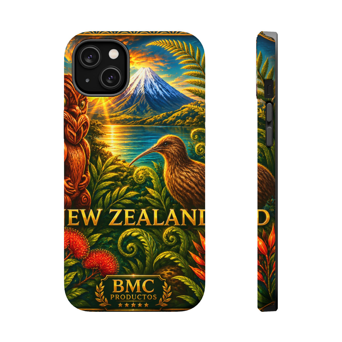"New Zealand Reinforced Magnetic Case🏞️ – A paradise of nature and adventure"