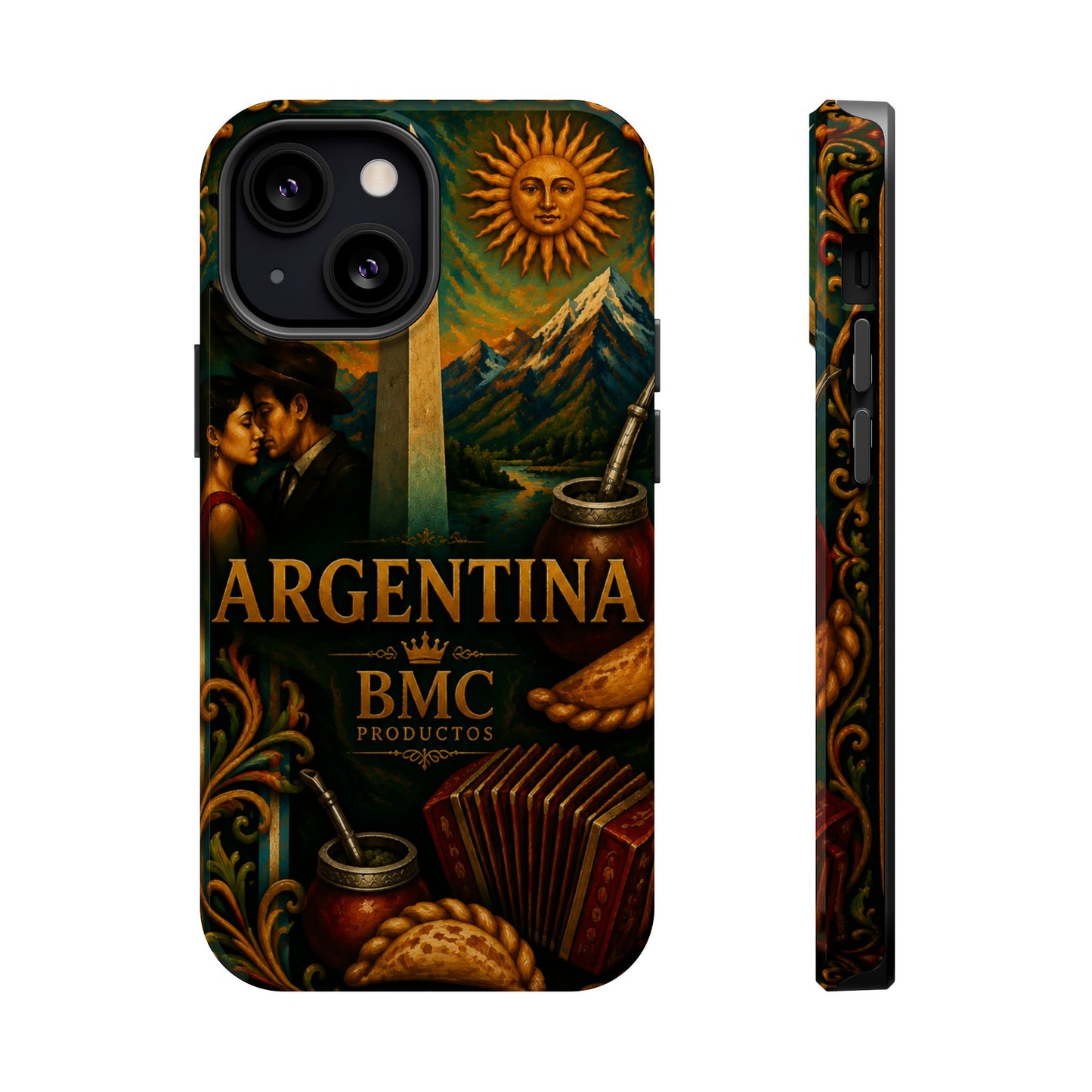 "Funda Magnética Reforzada Argentina: Pasión, Tradición y Tierra de Sueños🔥🏞️"