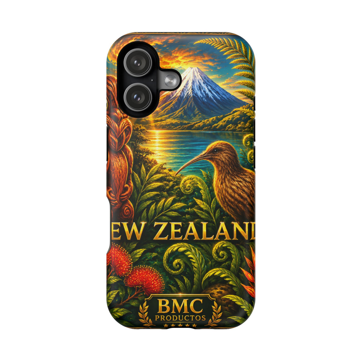 "New Zealand Reinforced Magnetic Case🏞️ – A paradise of nature and adventure"