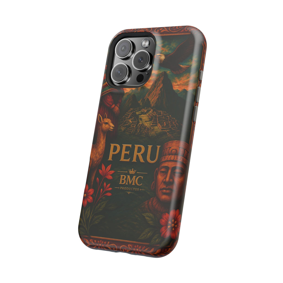 "Peru: Mysticism, History, and Eternal Wonders Reinforced Magnetic Case 🏔️🦙🛕"