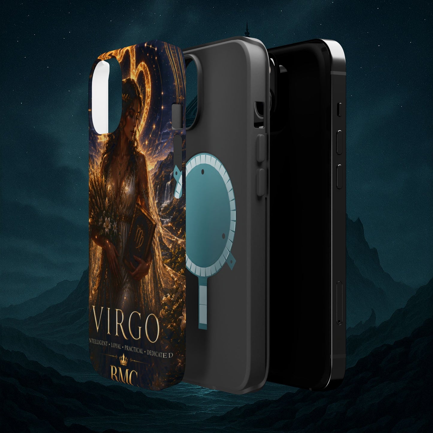 "Funda Magnética Reforzada ♍ Virgo-La Guardiana del Conocimiento"