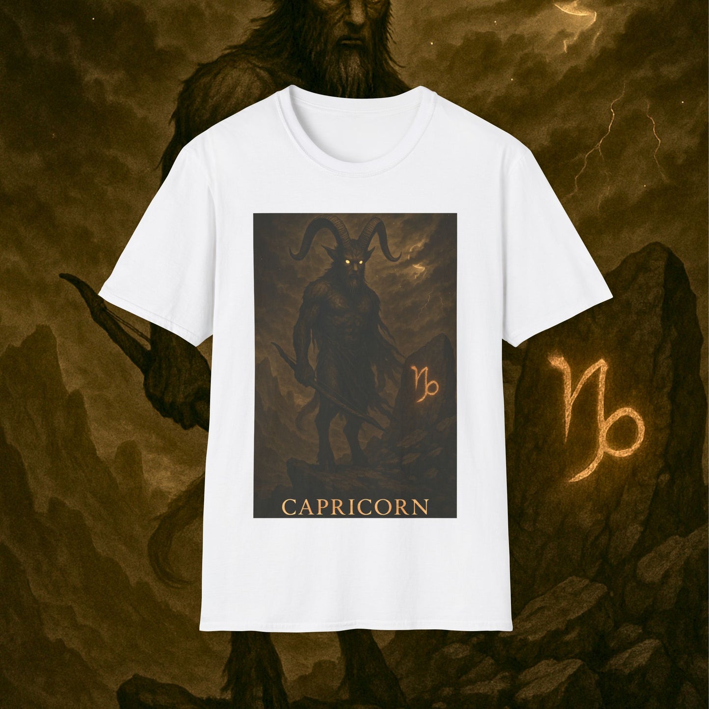 "Camiseta ♑ Capricornio – El Guardián de las Cumbres"