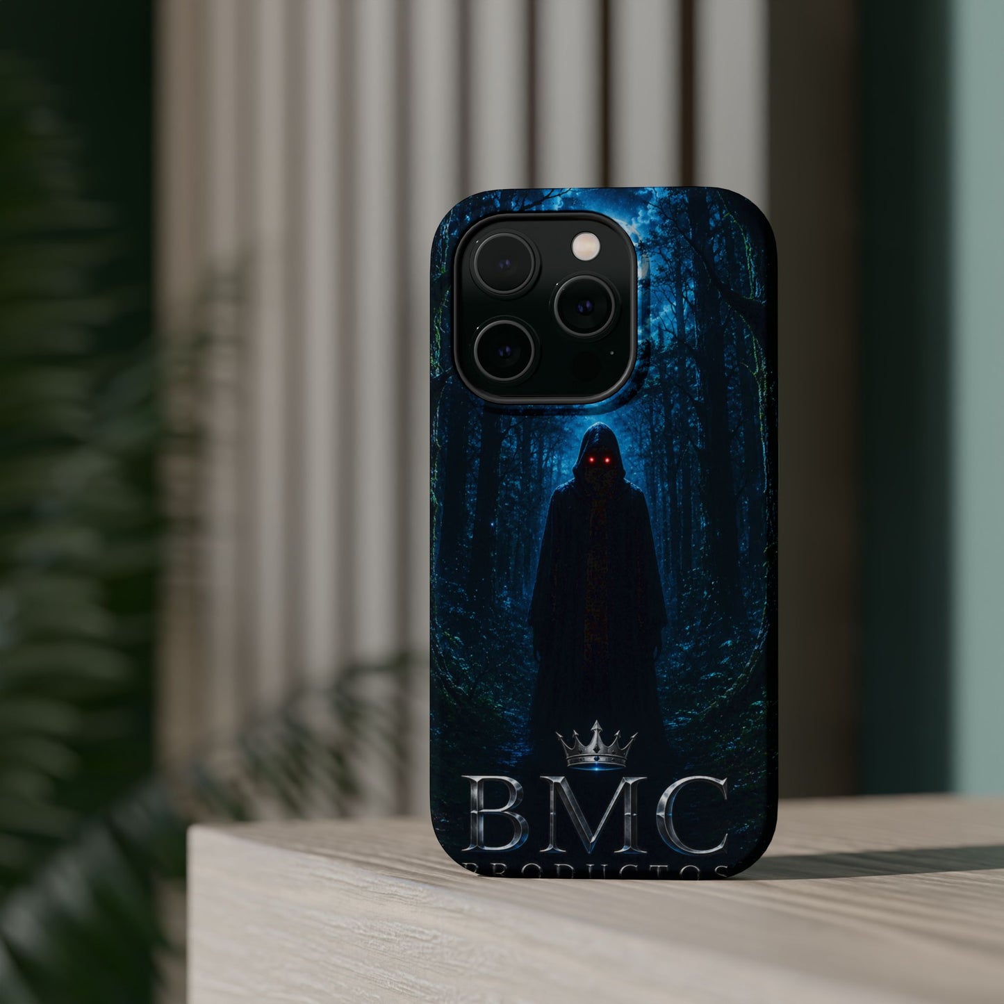 "Funda Magnética Reforzada🖤 El Vigía del Bosque Oscuro"