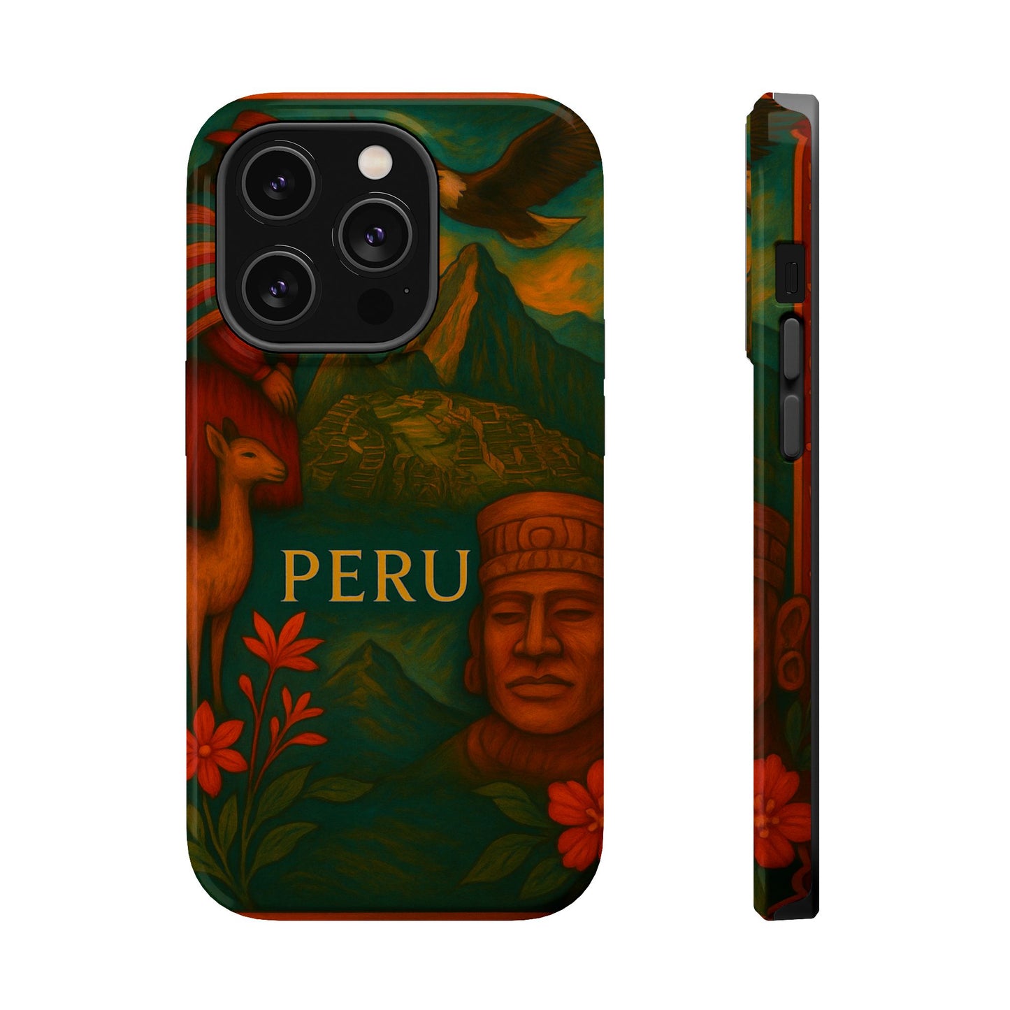 "Funda Magnética Reforzada Perú: Misticismo, Historia y Maravillas Eternas 🏔️🦙🛕"