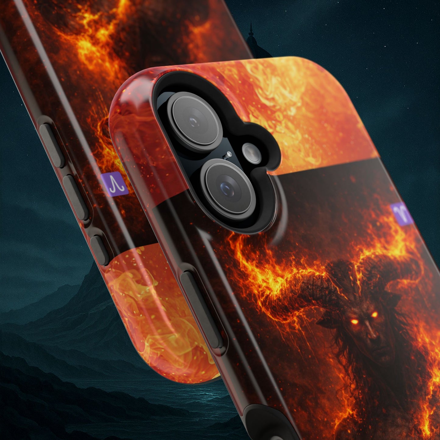 "Funda Magnética Reforzada ♈ Aries — Espíritu de fuego"