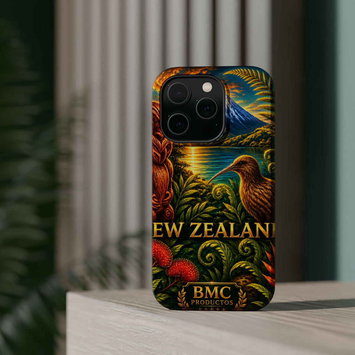 "New Zealand Reinforced Magnetic Case🏞️ – A paradise of nature and adventure"