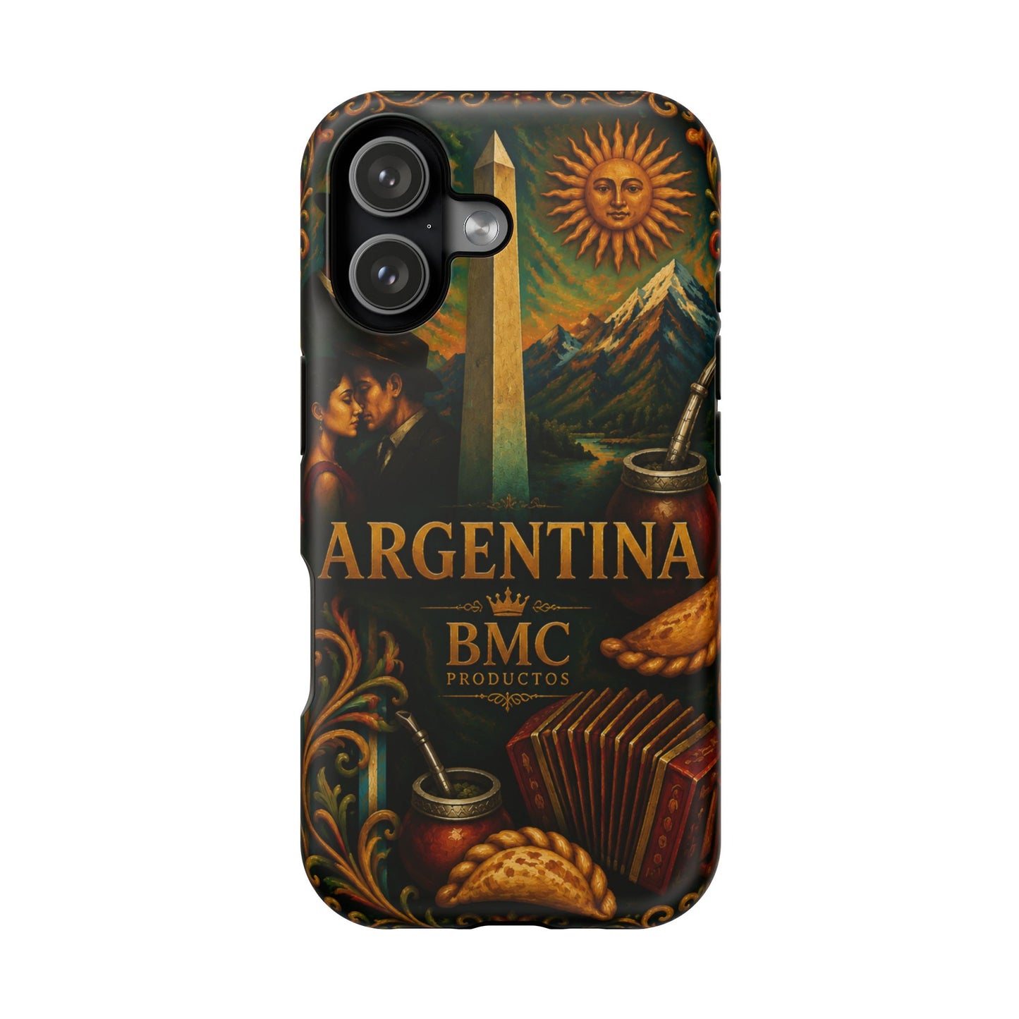 "Funda Magnética Reforzada Argentina: Pasión, Tradición y Tierra de Sueños🔥🏞️"