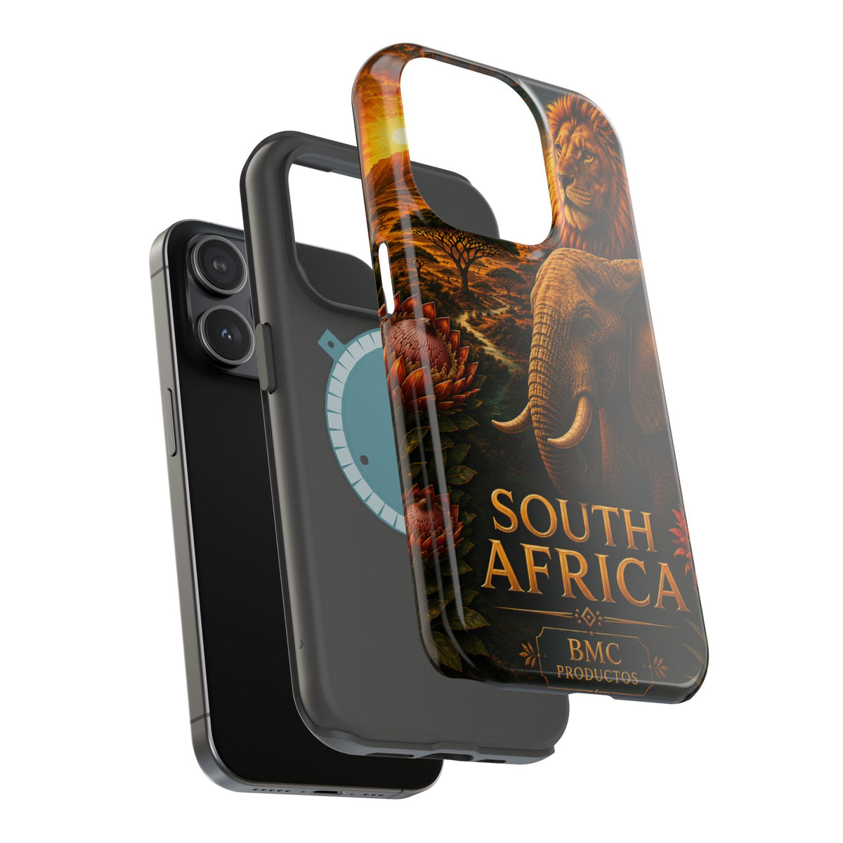 "Reinforced Magnetic Case South Africa 🌍 – A world of adventure and diversity"