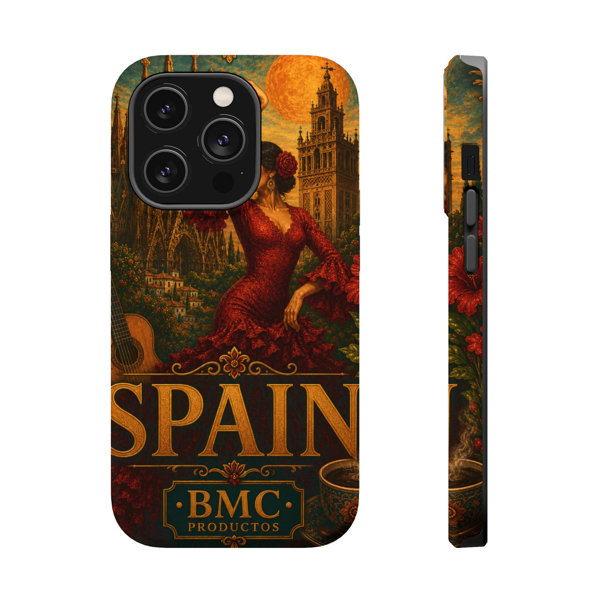 "Reinforced Magnetic Case Spain: Passion, Art, and Flavors That Make You Fall in Love 🎨💃🍷" 