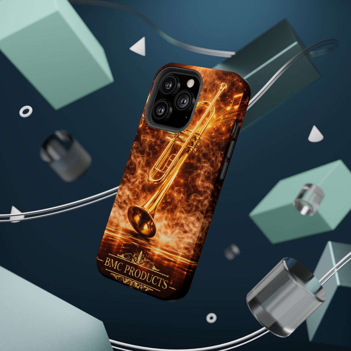 "Funda Magnética Reforzada Magnética Reforzada trompeta 🎺🔥Donde hay fuego, hay música.”