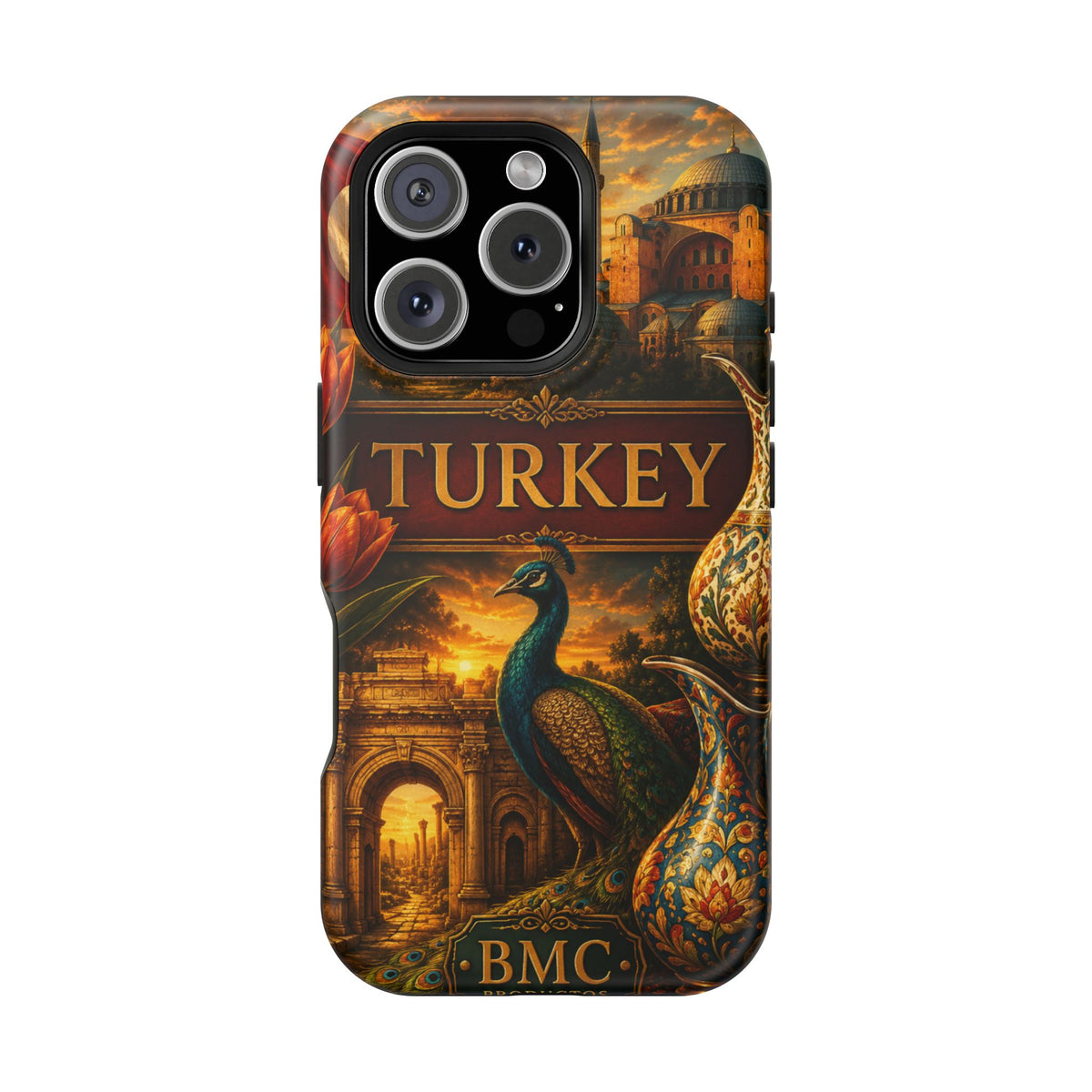 "Reinforced Magnetic Case Turkey✨ – Where East meets West"