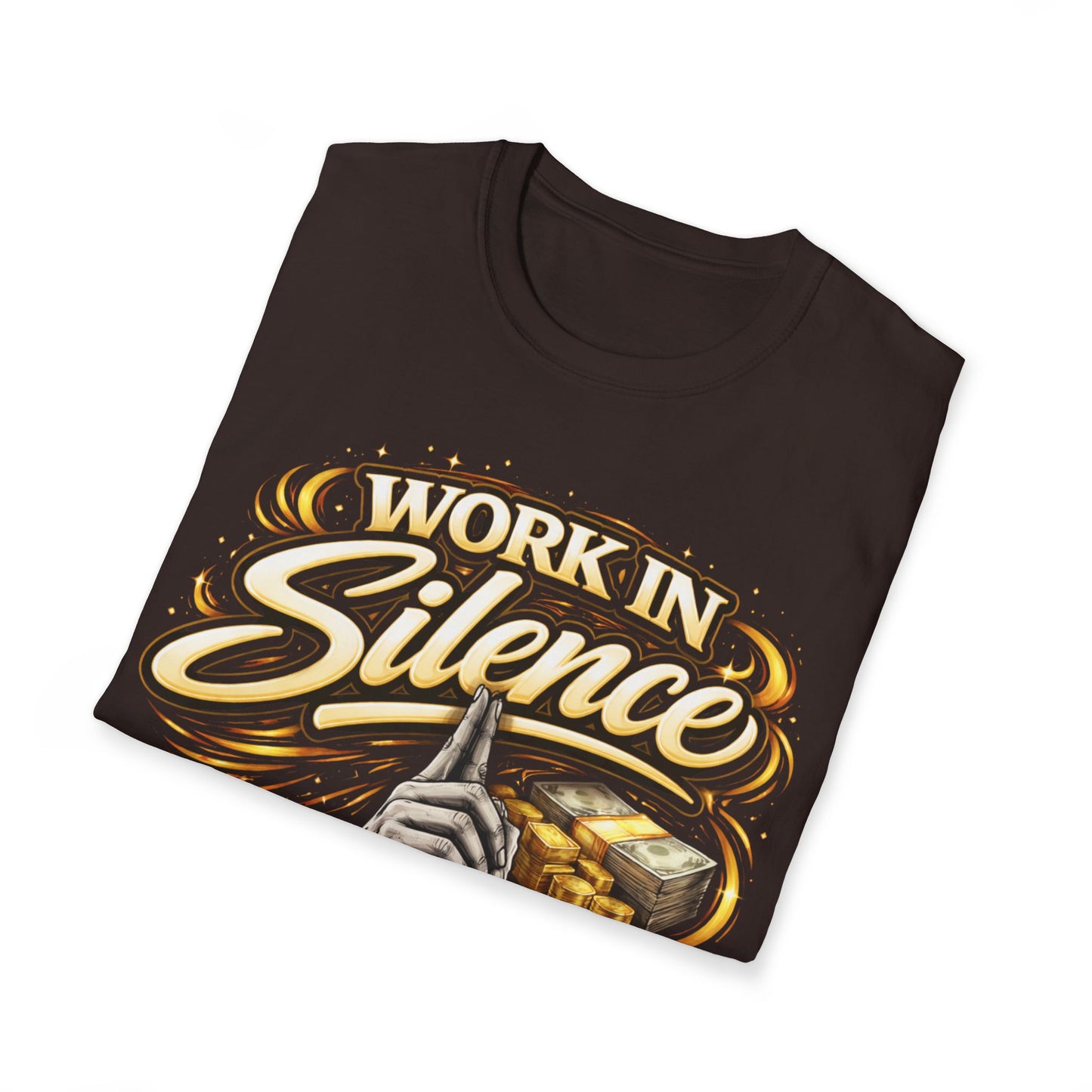 "Camiseta Work in silence 🔥"