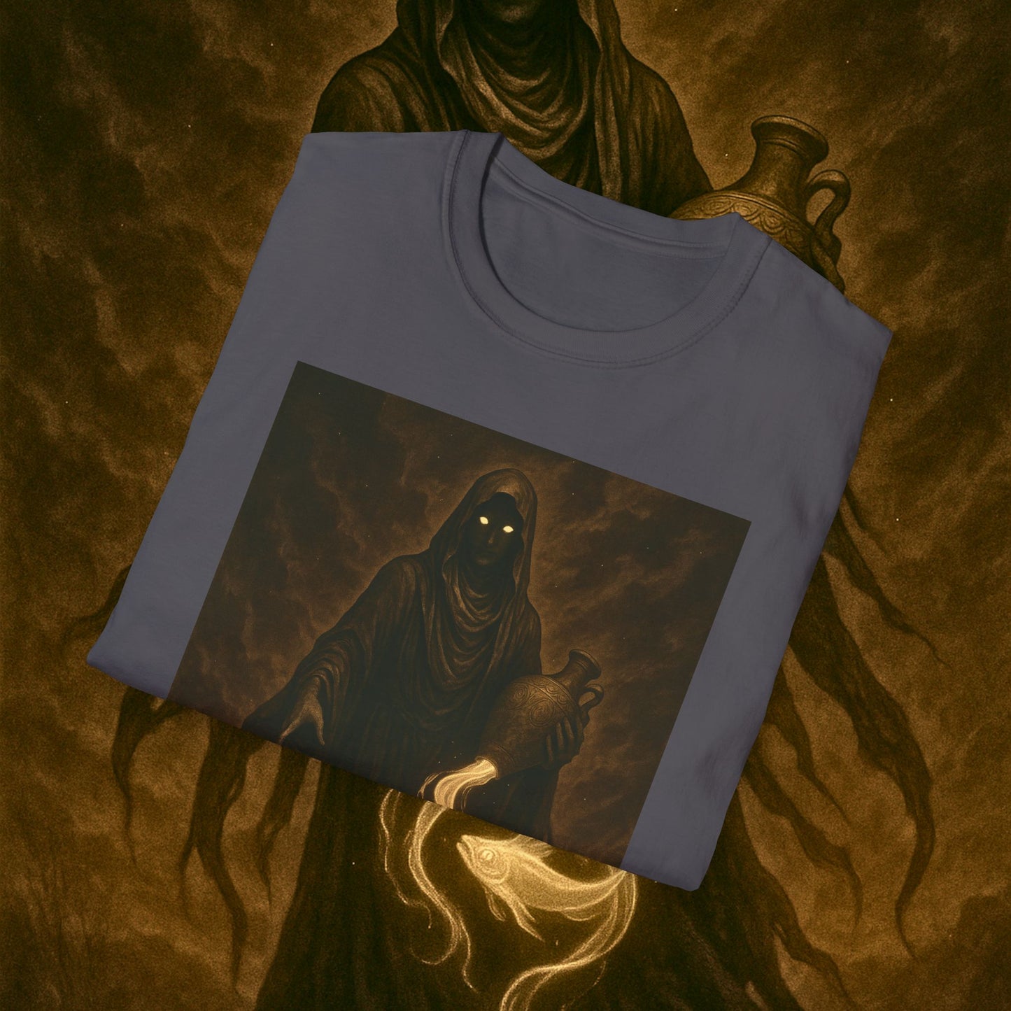 "Camiseta ♒ ACUARIO – El Visionario del Cielo y el Agua"