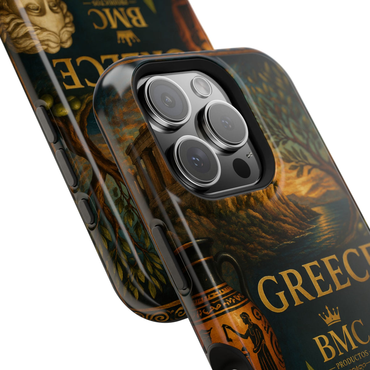 "Funda Magnética Reforzada Magnética Reforzada Grecia: Cuna de Dioses, Maravillas y Filosofía 🌊🏛️⚡"
