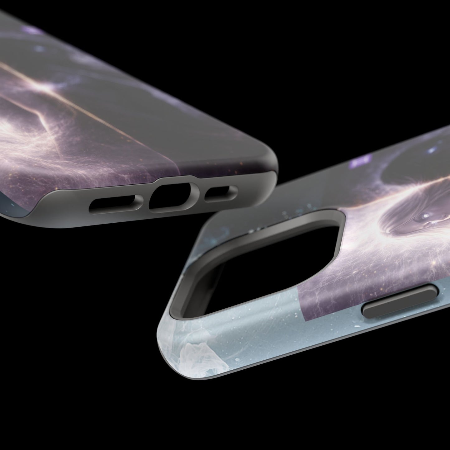 "Funda Magnética Reforzada♊ Géminis — Reflejo del alma dividida"