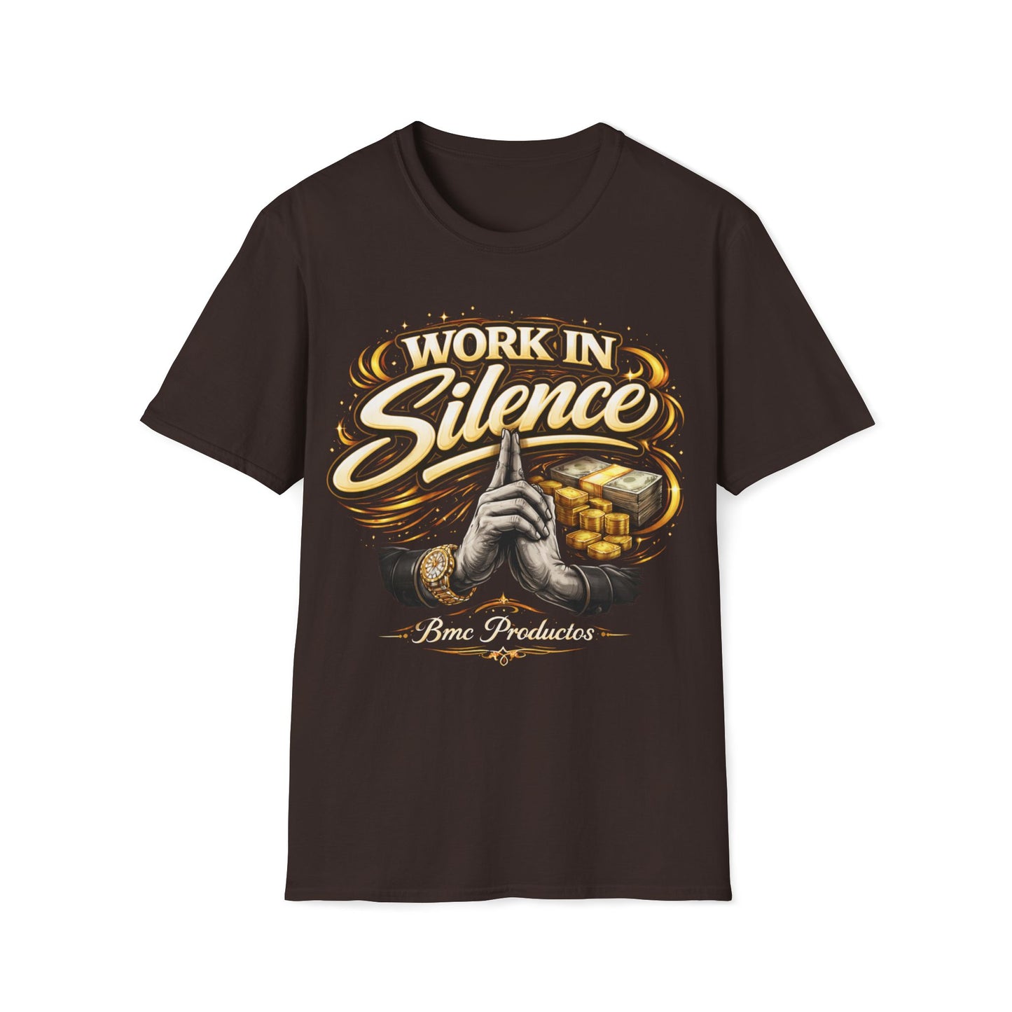 "Camiseta Work in silence 🔥"