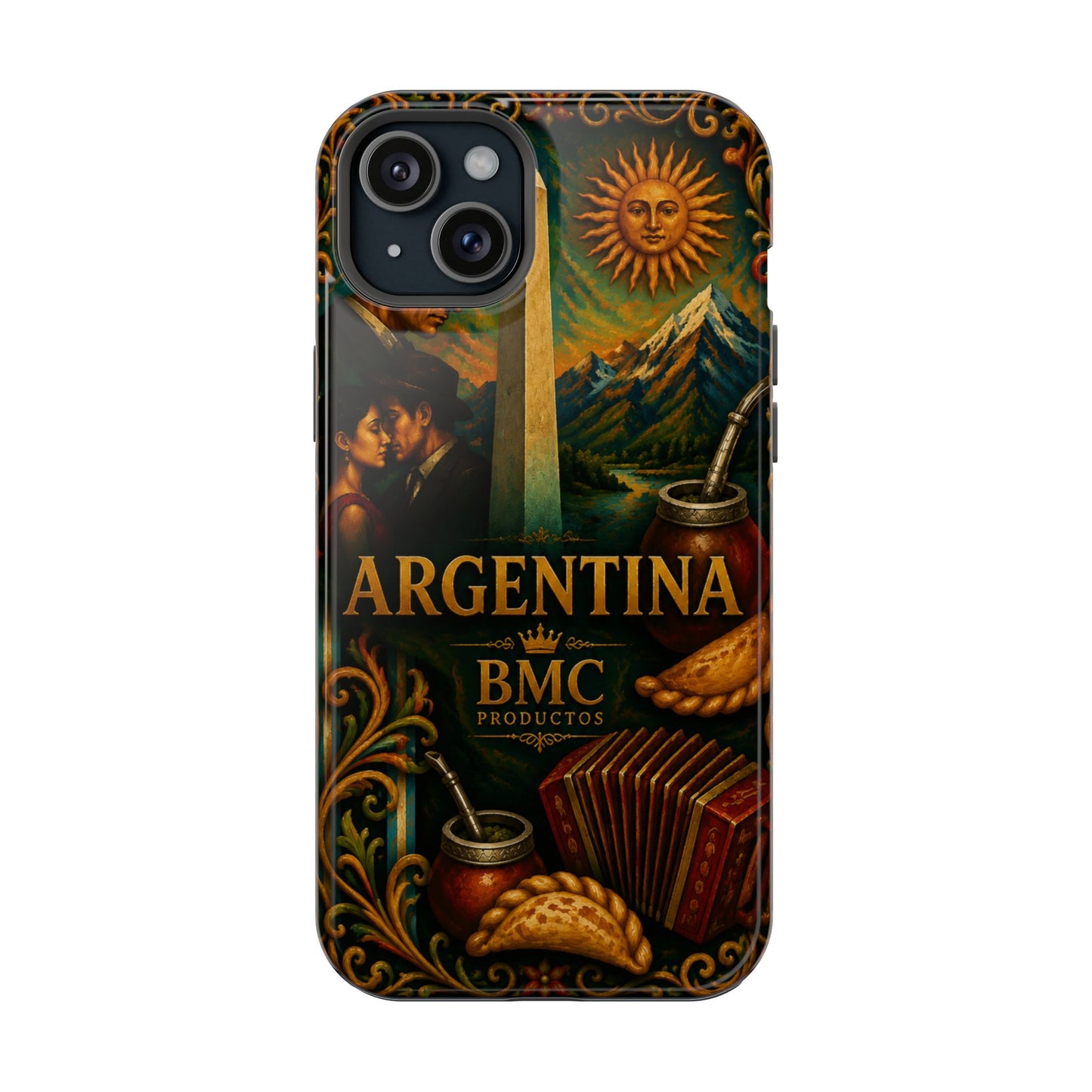 "Funda Magnética Reforzada Argentina: Pasión, Tradición y Tierra de Sueños🔥🏞️"