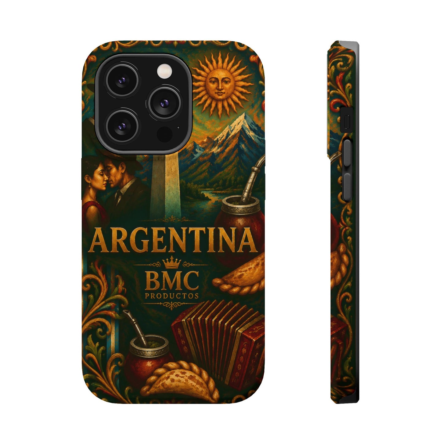 "Funda Magnética Reforzada Argentina: Pasión, Tradición y Tierra de Sueños🔥🏞️"