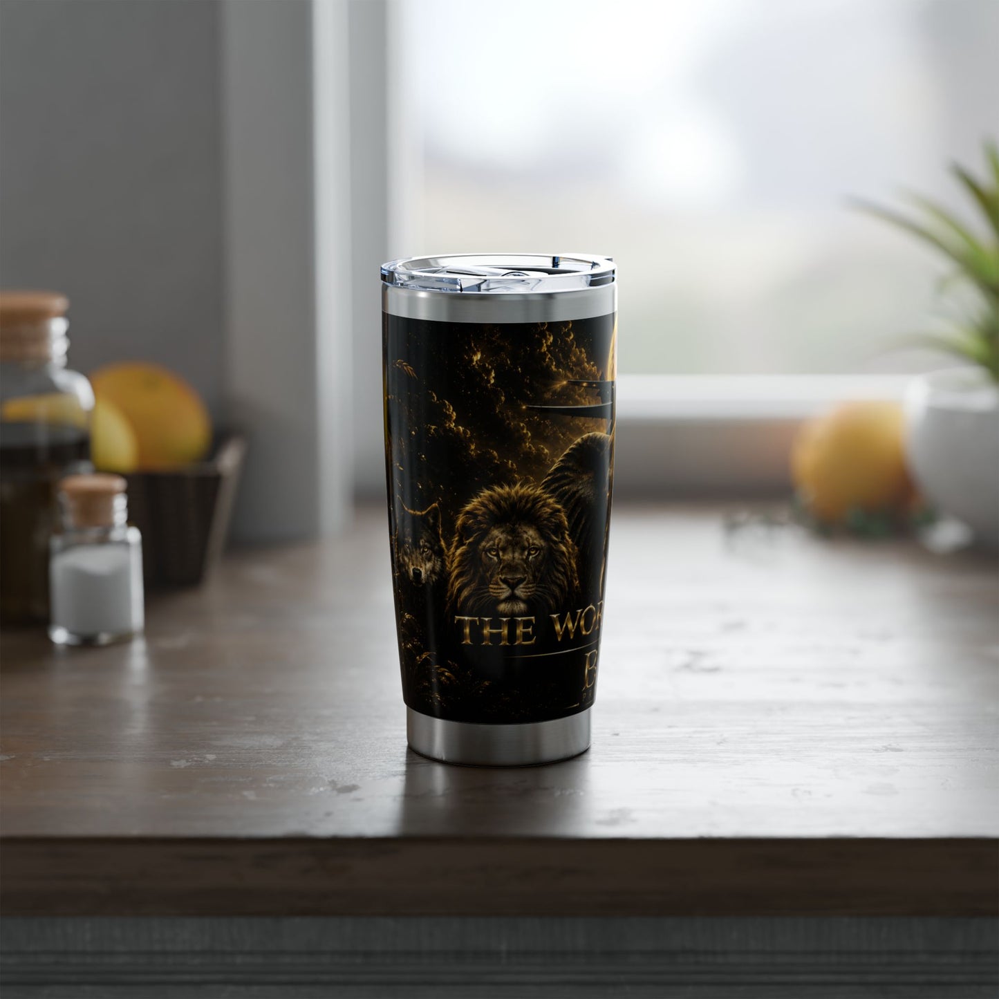 "Vaso Térmico Vagabond 20oz El mundo es tuyo"🌍✨