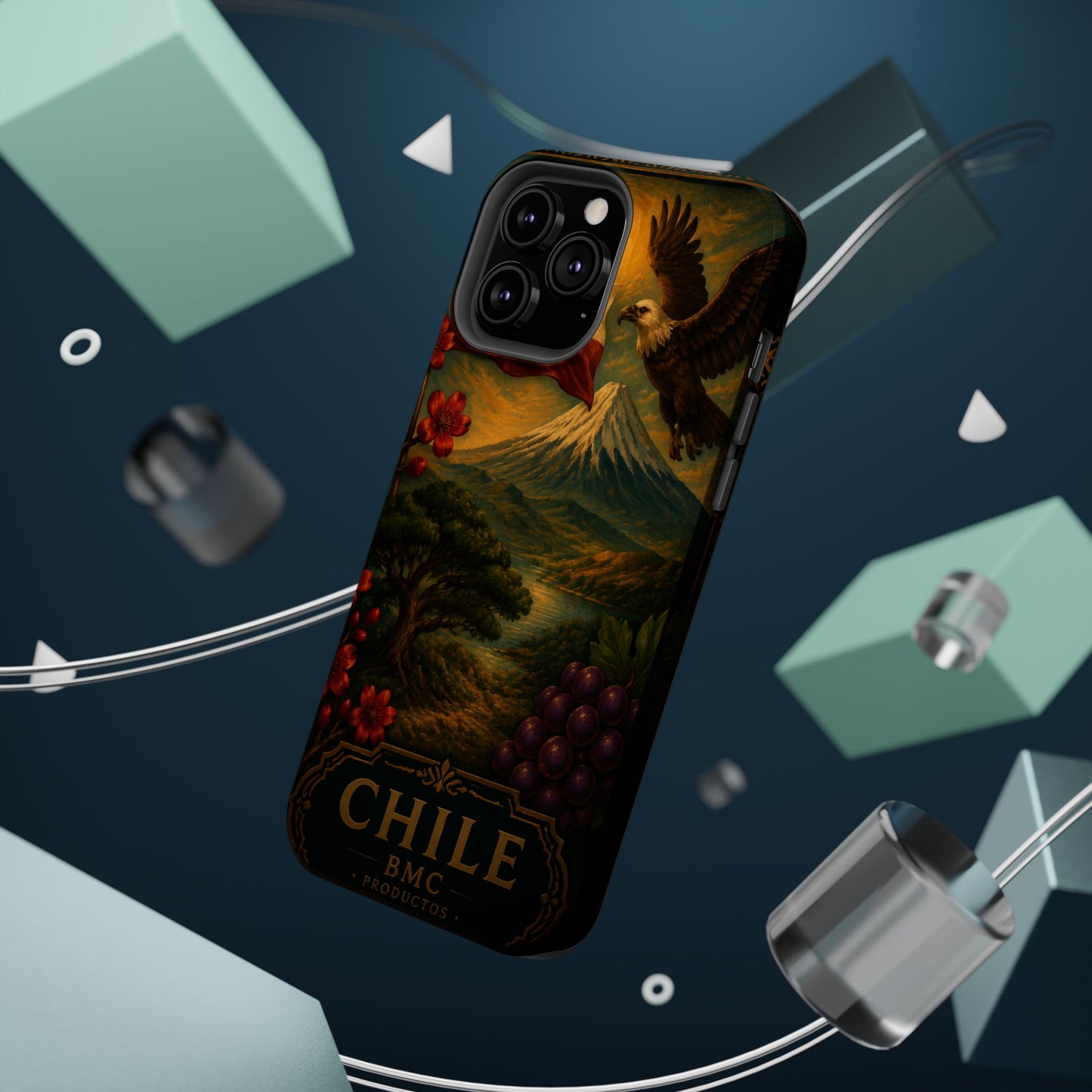 "Funda Magnética Reforzada Magnética Reforzada Chile: Naturaleza Indómita y Horizontes Eternos 🏔️🍇🏜️"