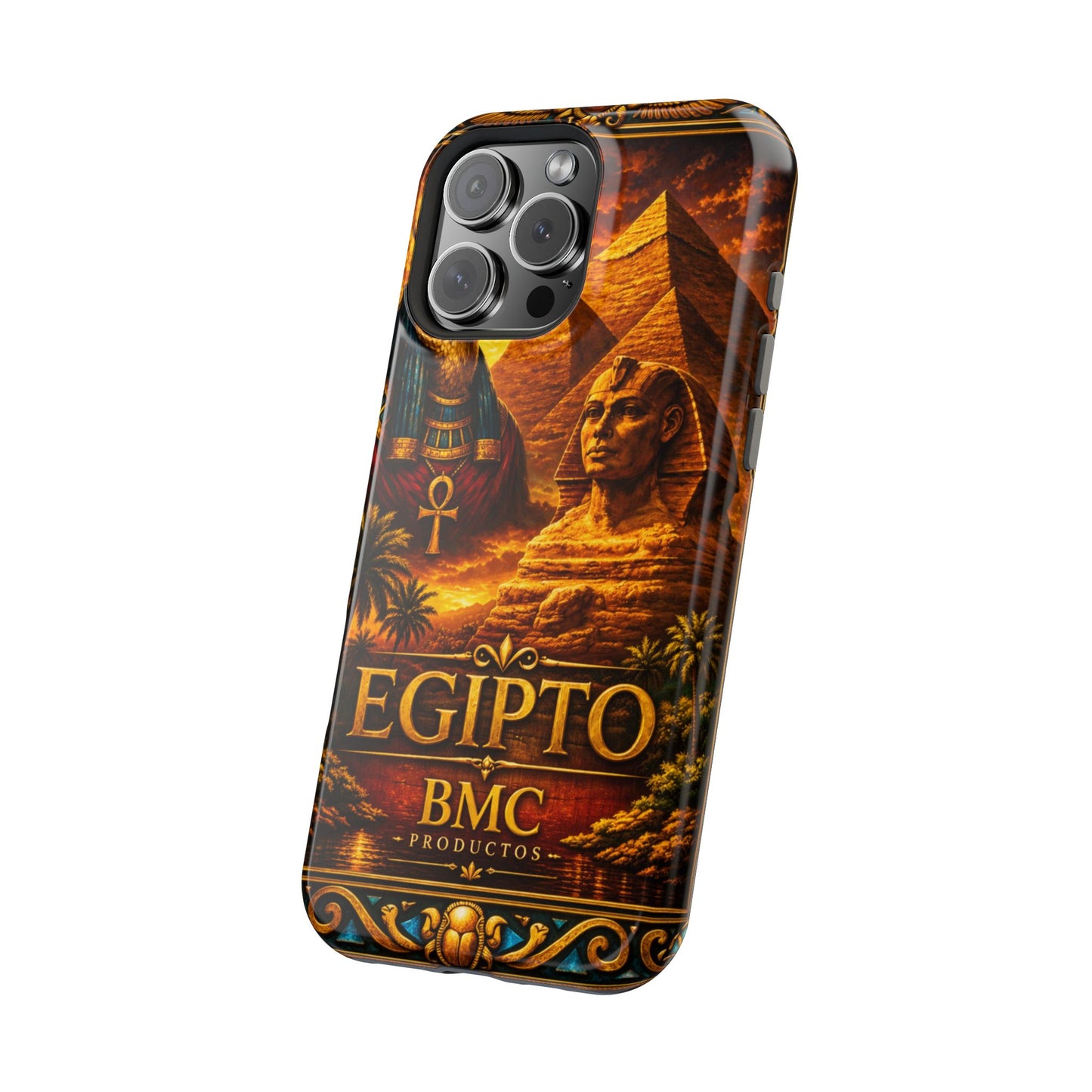 "Funda Magnética Reforzada Egipto Misterio Dorado del Nilo 🏺🌅🐫