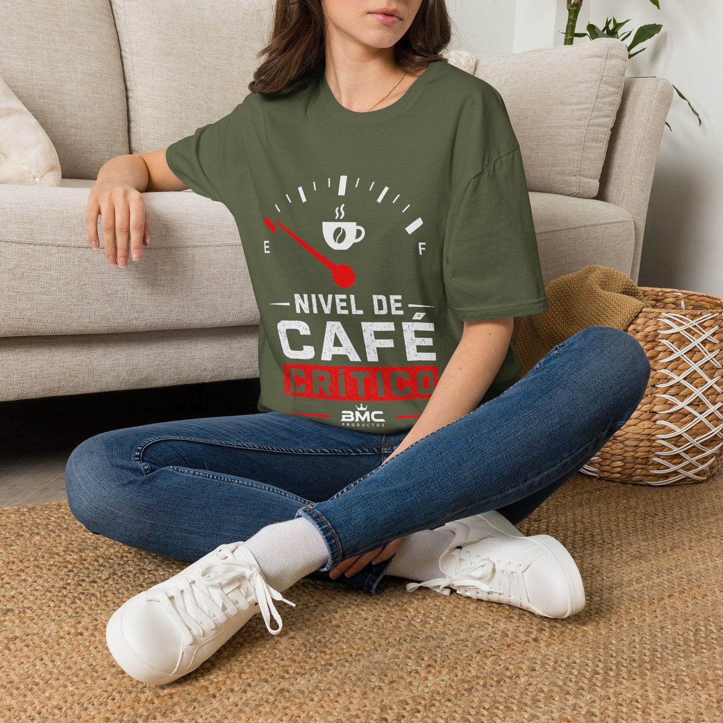 "Camiseta ☕ Nivel de Café: Crítico"