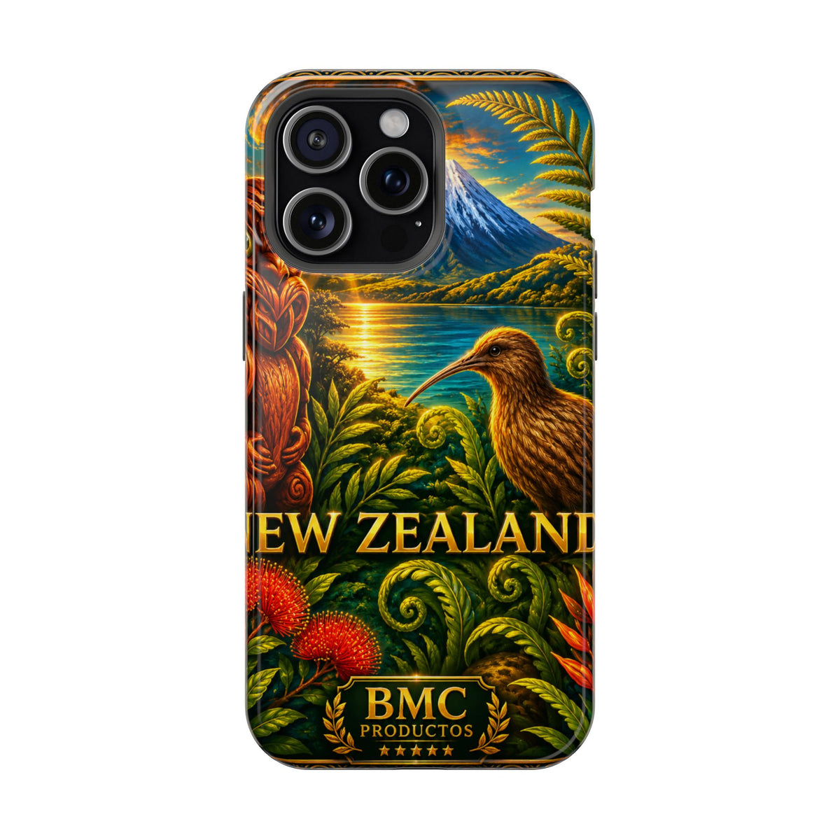 "New Zealand Reinforced Magnetic Case🏞️ – A paradise of nature and adventure"