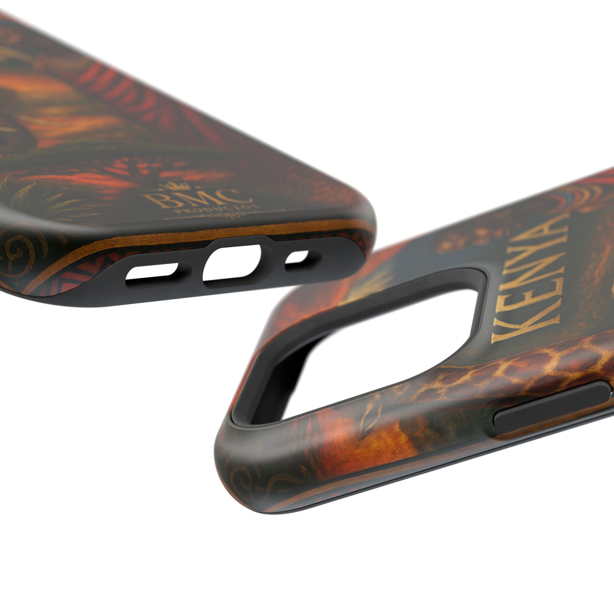 "Reinforced Magnetic Case Kenya: Wild Adventure and Land of Infinite Horizons 🦁🌄🏕️"