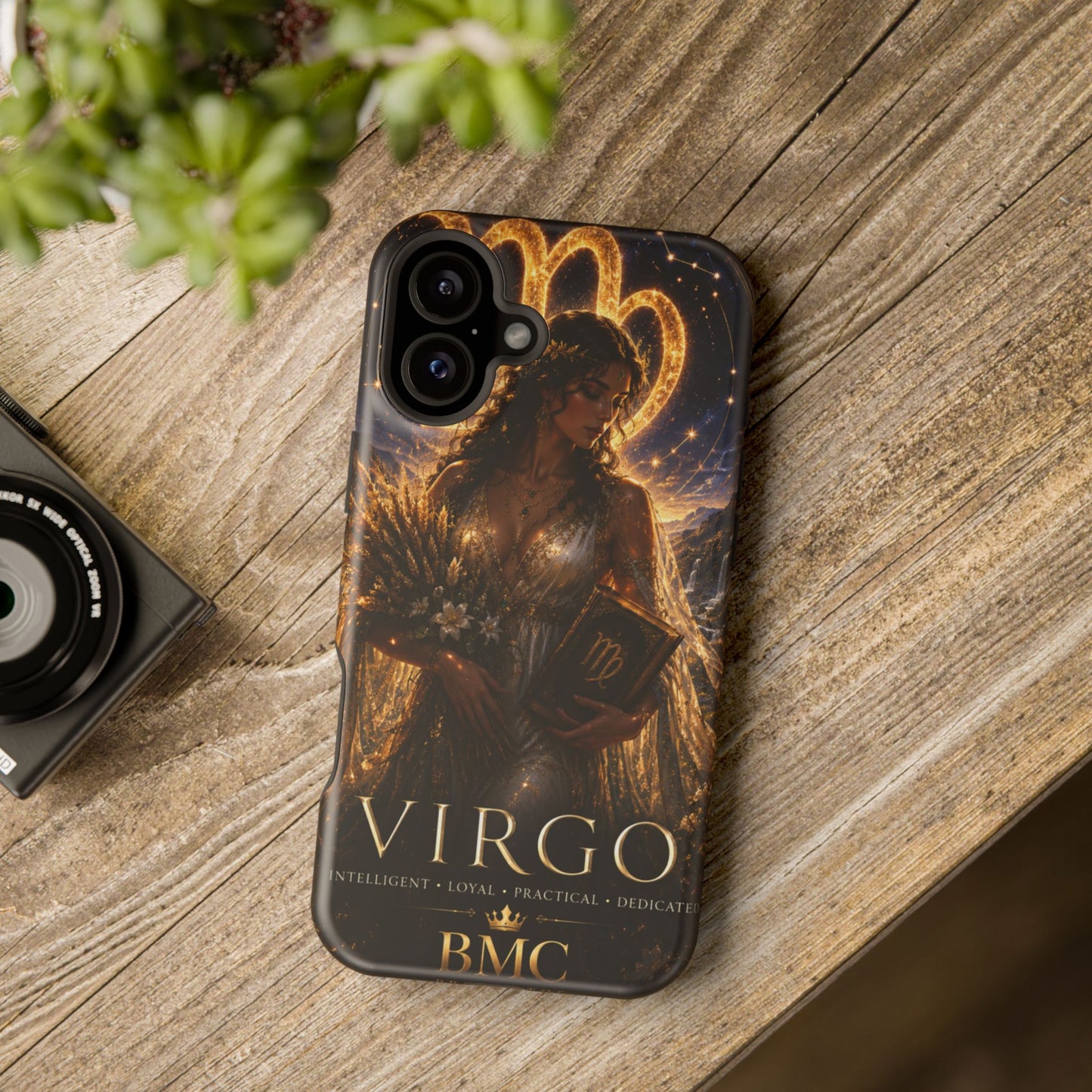 "Funda Magnética Reforzada ♍ Virgo-La Guardiana del Conocimiento"