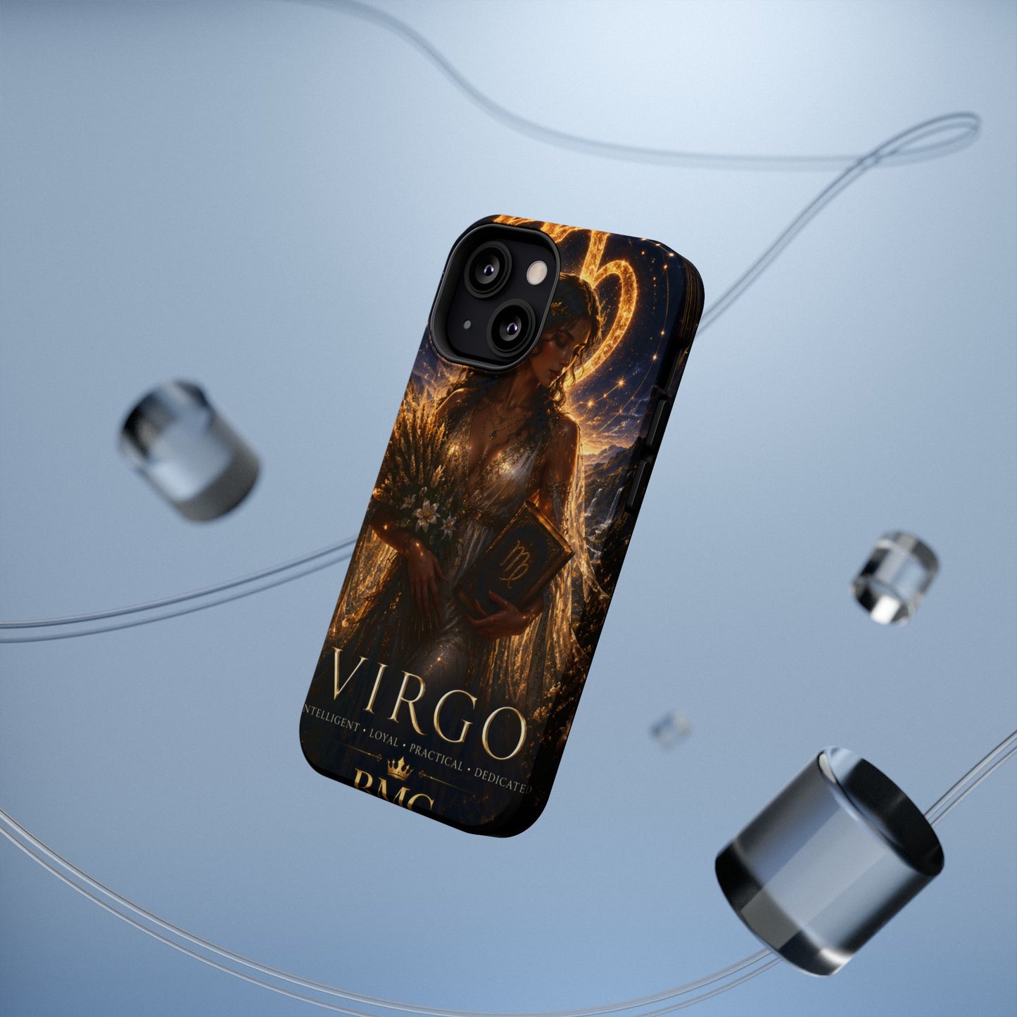 "Funda Magnética Reforzada ♍ Virgo-La Guardiana del Conocimiento"