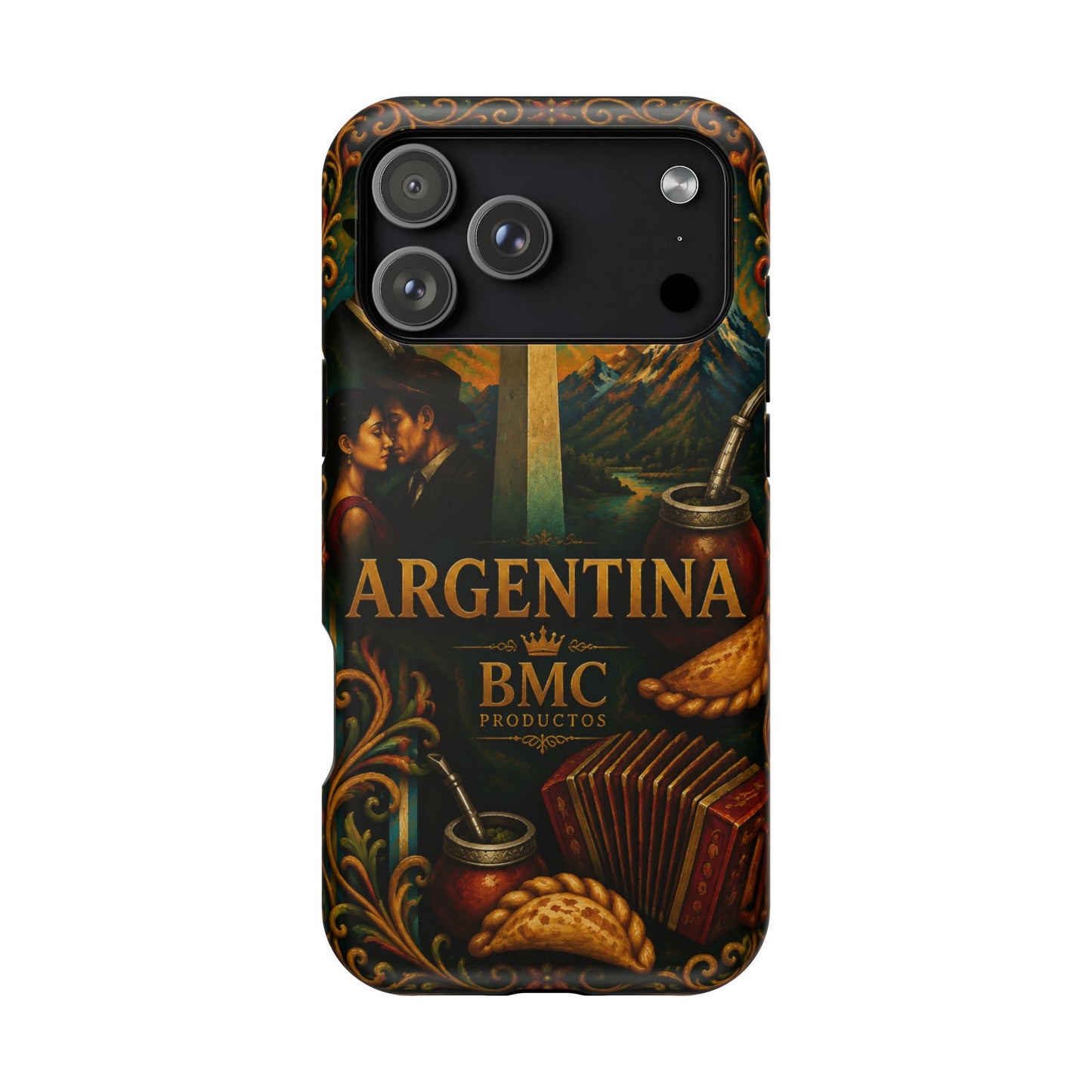 "Funda Magnética Reforzada Argentina: Pasión, Tradición y Tierra de Sueños🔥🏞️"
