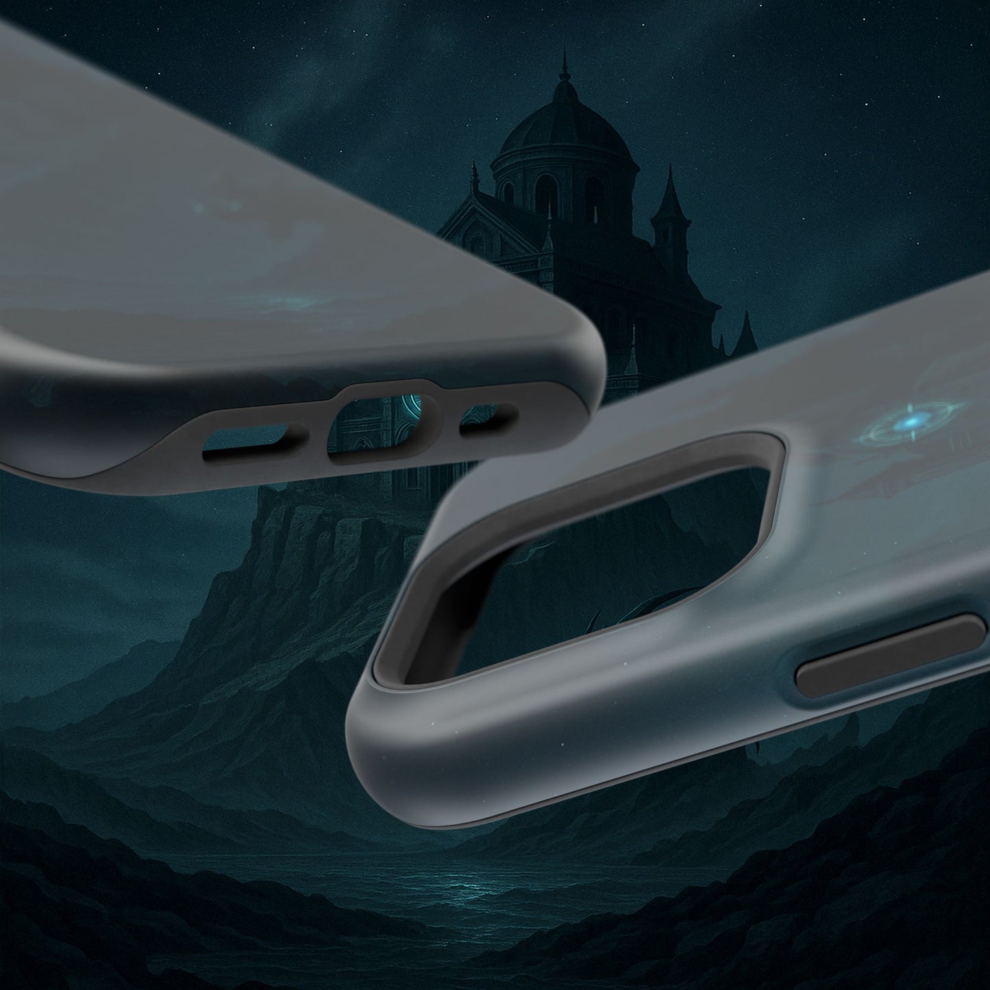 "Funda Magnética Reforzada 🏛️Fortaleza del Olvido"