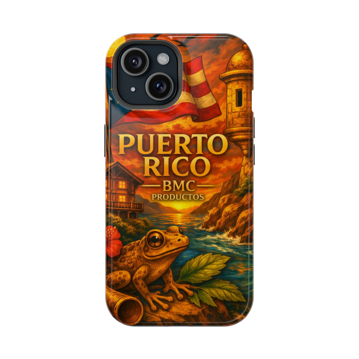 "Reinforced Magnetic Case Puerto Rico – Caribbean rhythm, soul, and color"