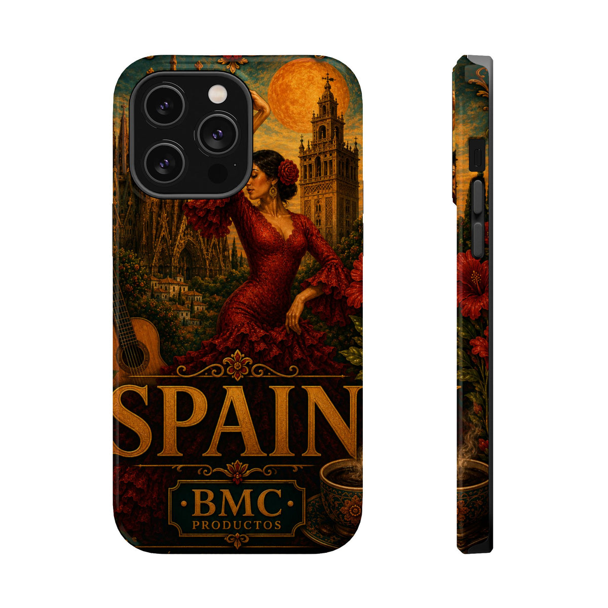 "Reinforced Magnetic Case Spain: Passion, Art, and Flavors That Make You Fall in Love 🎨💃🍷" 