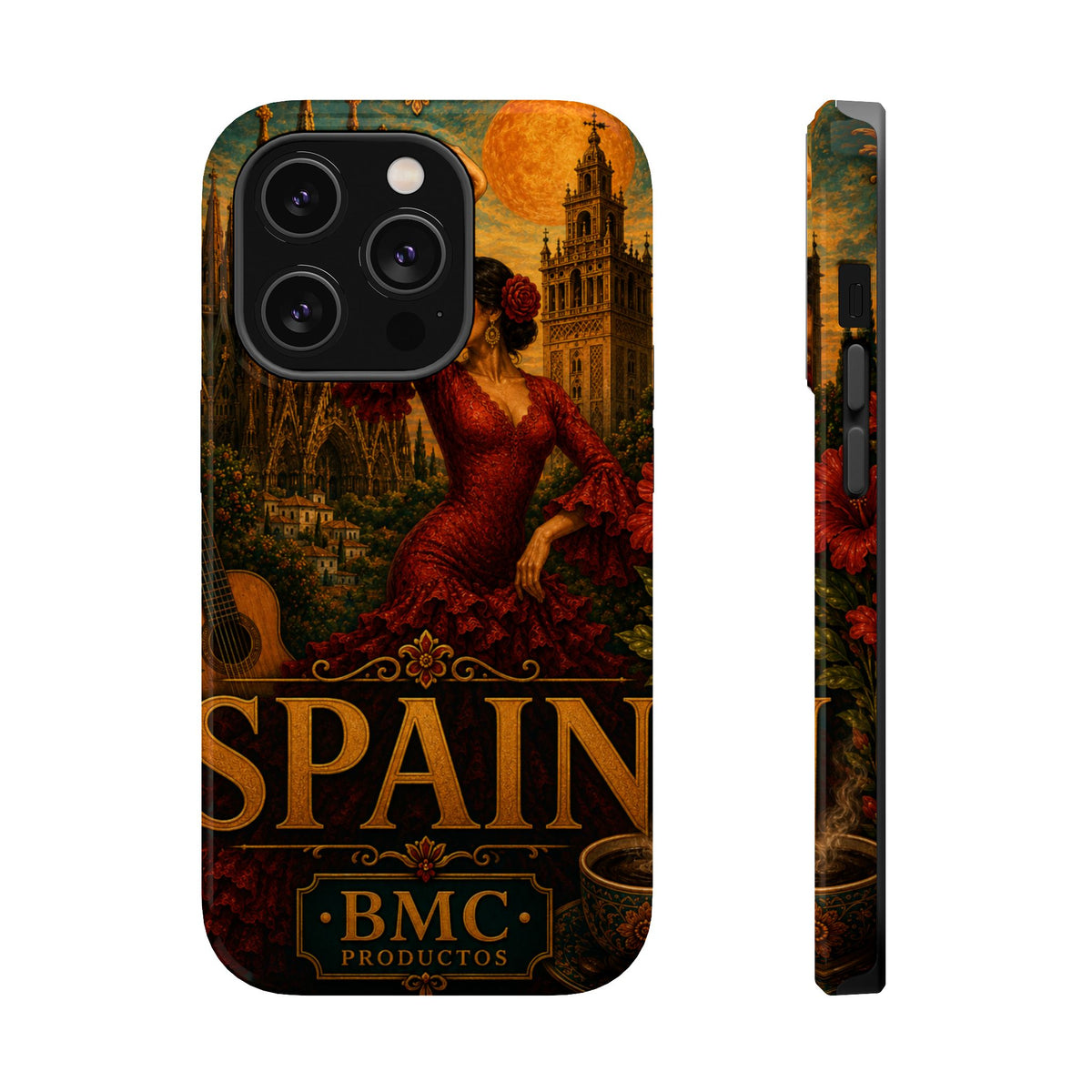 "Reinforced Magnetic Case Spain: Passion, Art, and Flavors That Make You Fall in Love 🎨💃🍷" 
