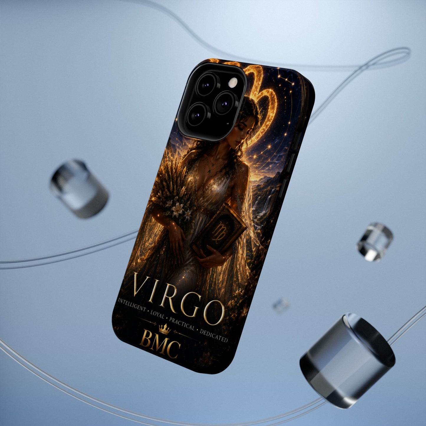 "Funda Magnética Reforzada ♍ Virgo-La Guardiana del Conocimiento"
