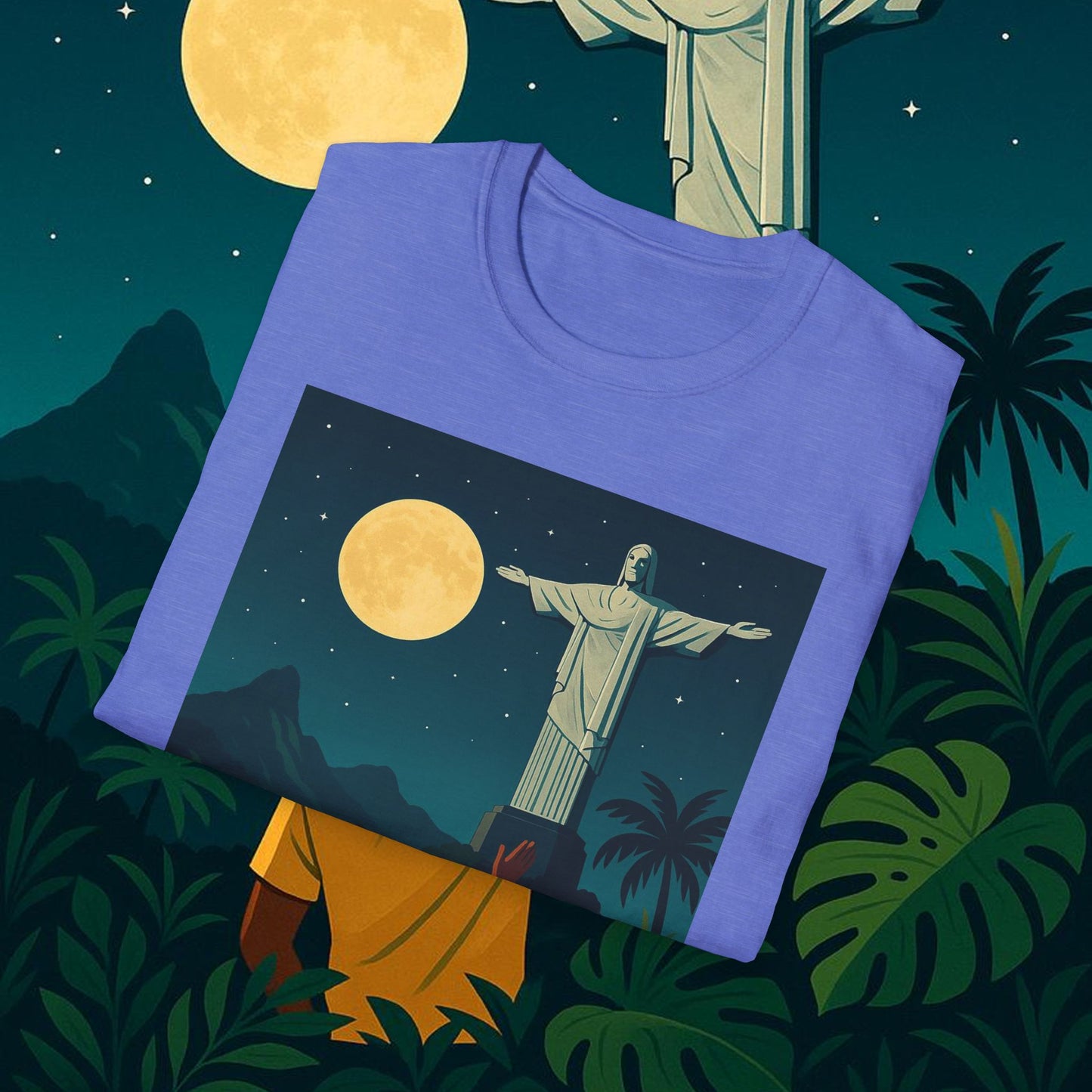 "Camiseta Brasil: Ritmo, Naturaleza y Alegría Infinita 🎶🌴🏖️"