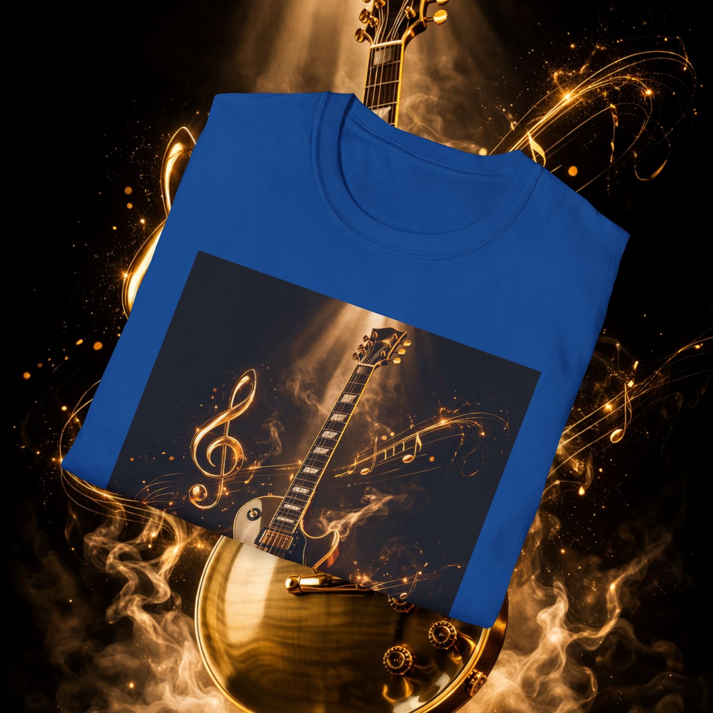 "Camiseta guitarra 🎸🔥Donde vibra una cuerda, nace una llamarada.” 🔥🎸