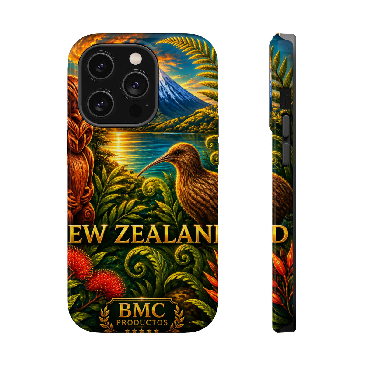 "New Zealand Reinforced Magnetic Case🏞️ – A paradise of nature and adventure"