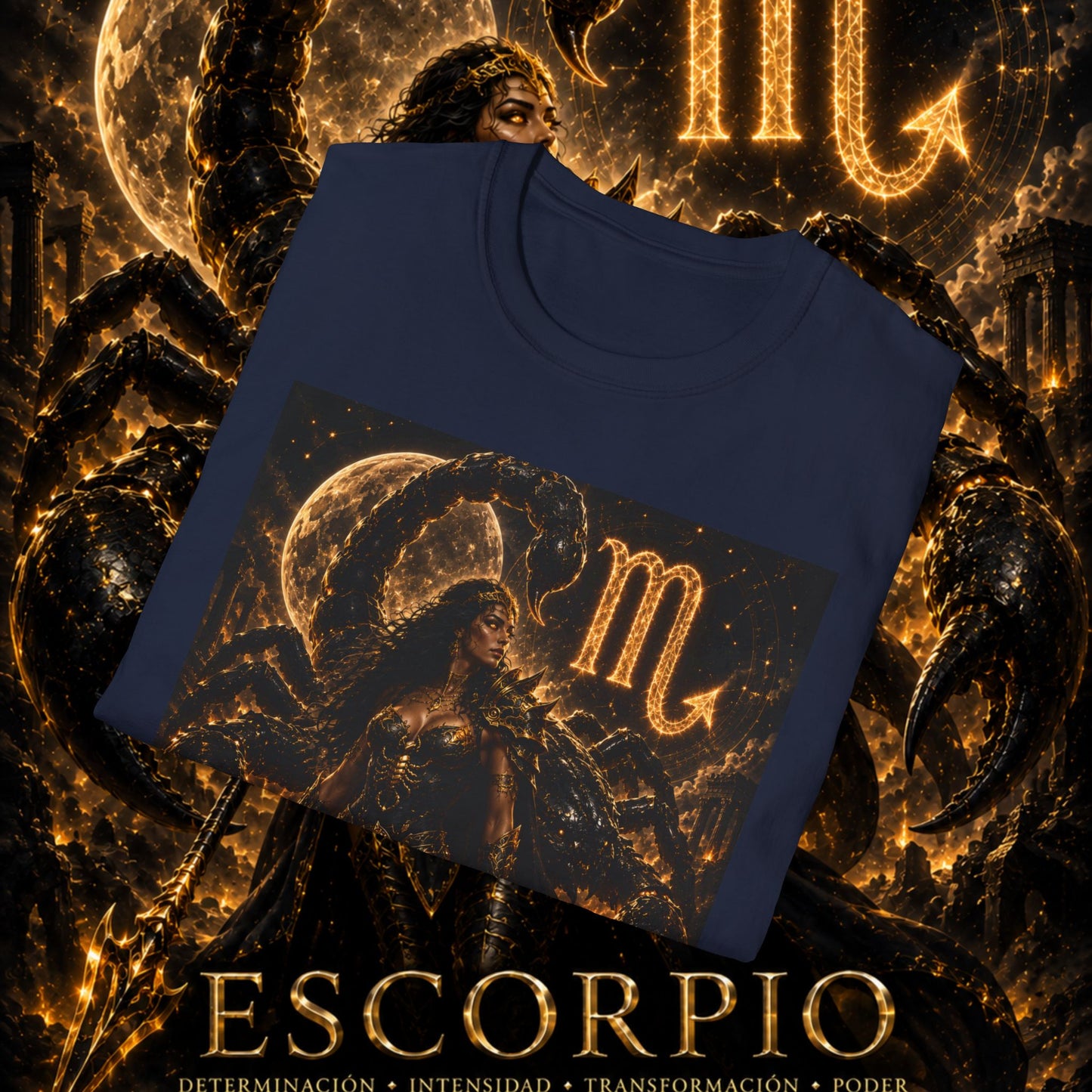 "Camiseta ESCORPIO M– La Vigilante de las Sombras"